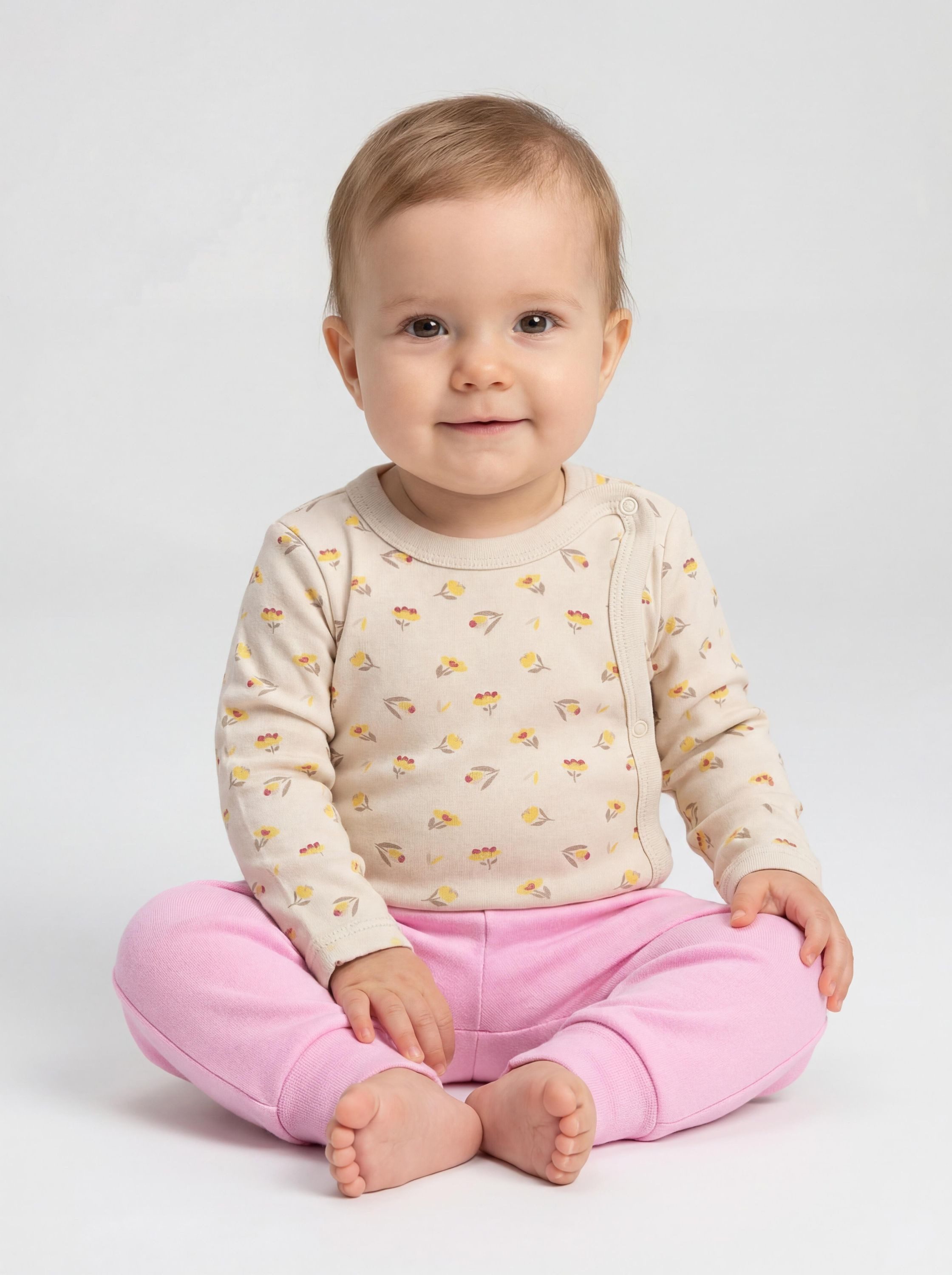 TupTam Langarmwickelbody TupTam Unisex Baby Wickelbody Langarm 5er Set