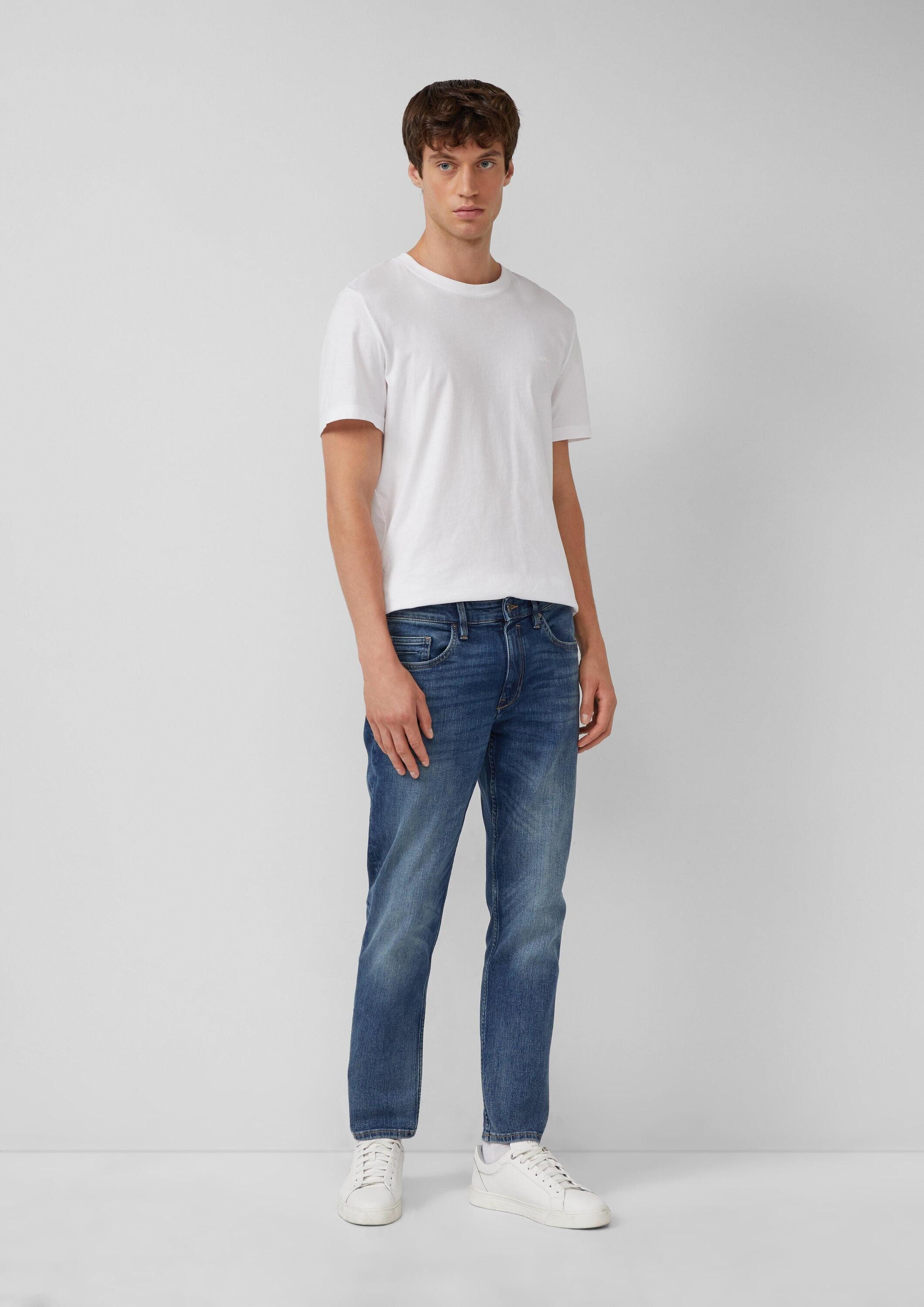 s.Oliver Slim-fit-Jeans Jeans-Hose NELIO Jeans Nelio / Slim Fit / Mid Rise günstig online kaufen