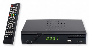 EasyOne 740 HD, Full HD DVB-T2 HD Receiver (1,5 m HDMI Kabel, freenet TV, Media Player)