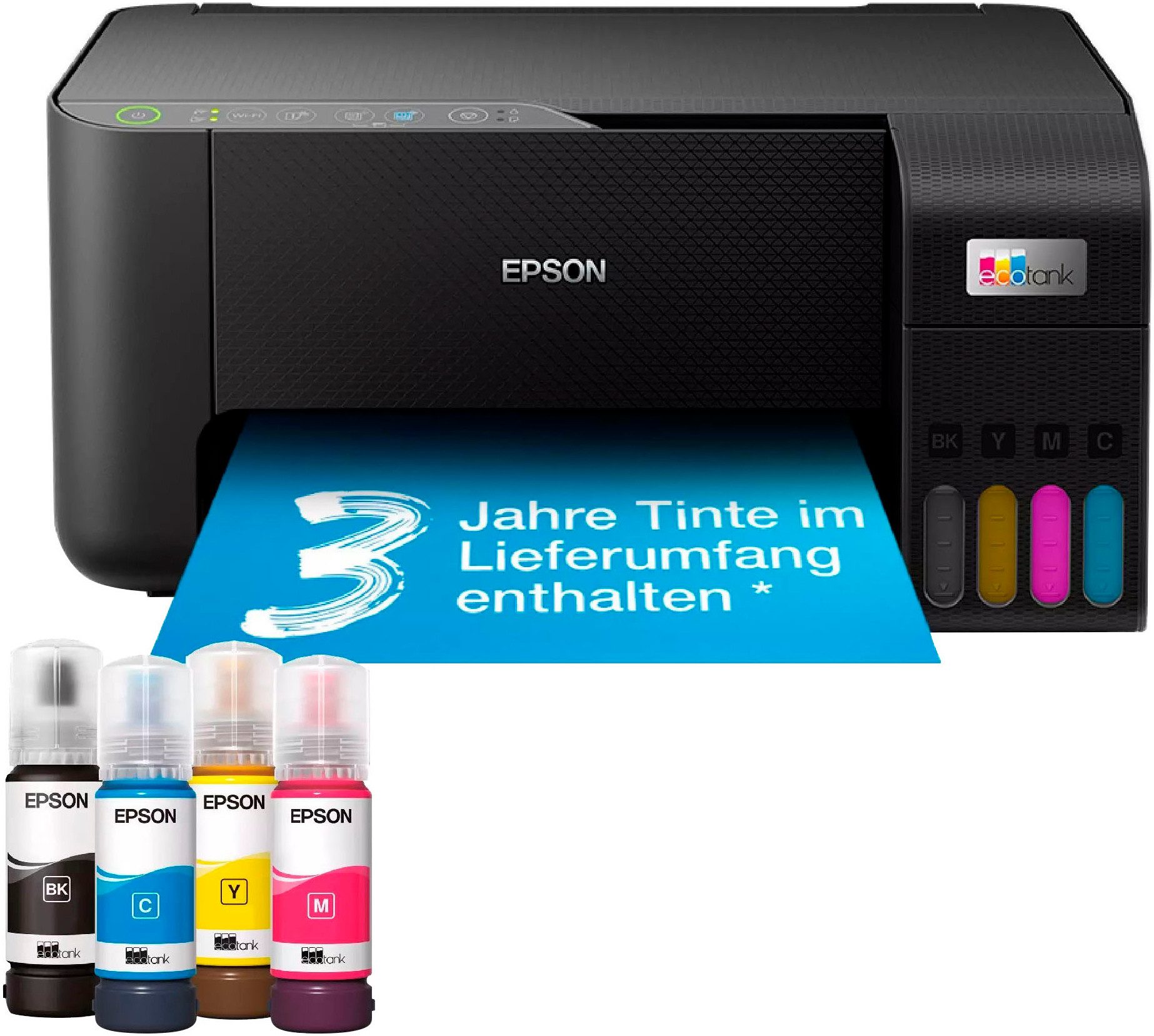 Epson EcoTank ET-2860 Multifunktionsdrucker, (WLAN (Wi-Fi), Wi-Fi Direct)