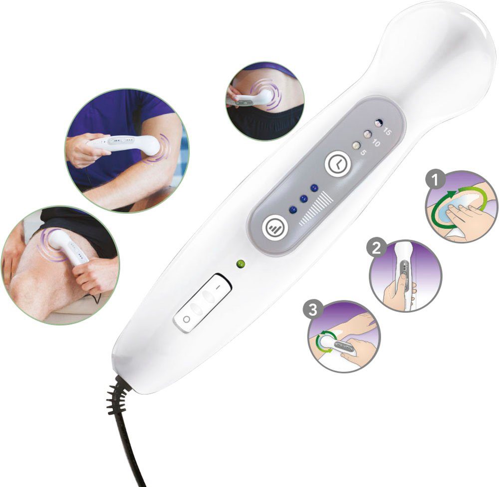 Ultraschall und Hause Verletzungen, bei Massagegerät Zerrungen zu Ultraschall-Therapie, für Beschwerden REVITIVE