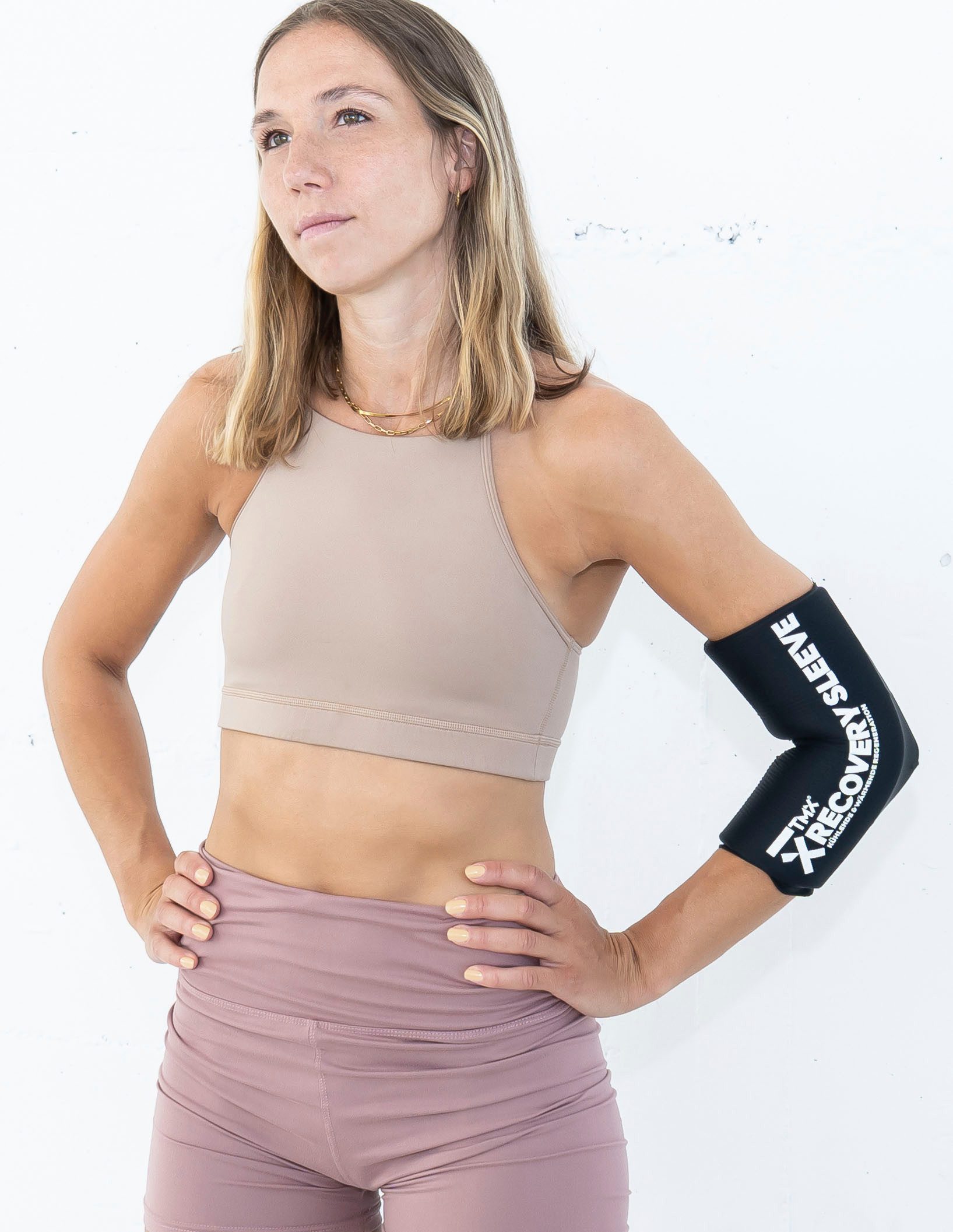 TMX Kalt-Warm-Kompresse Recovery Sleeve, Wärme- und Kühlbandage für schnelle Regeneration, 1-tlg., Kälte- oder Wärmetherapie, ideal beim Sport oder bei Verletzungen