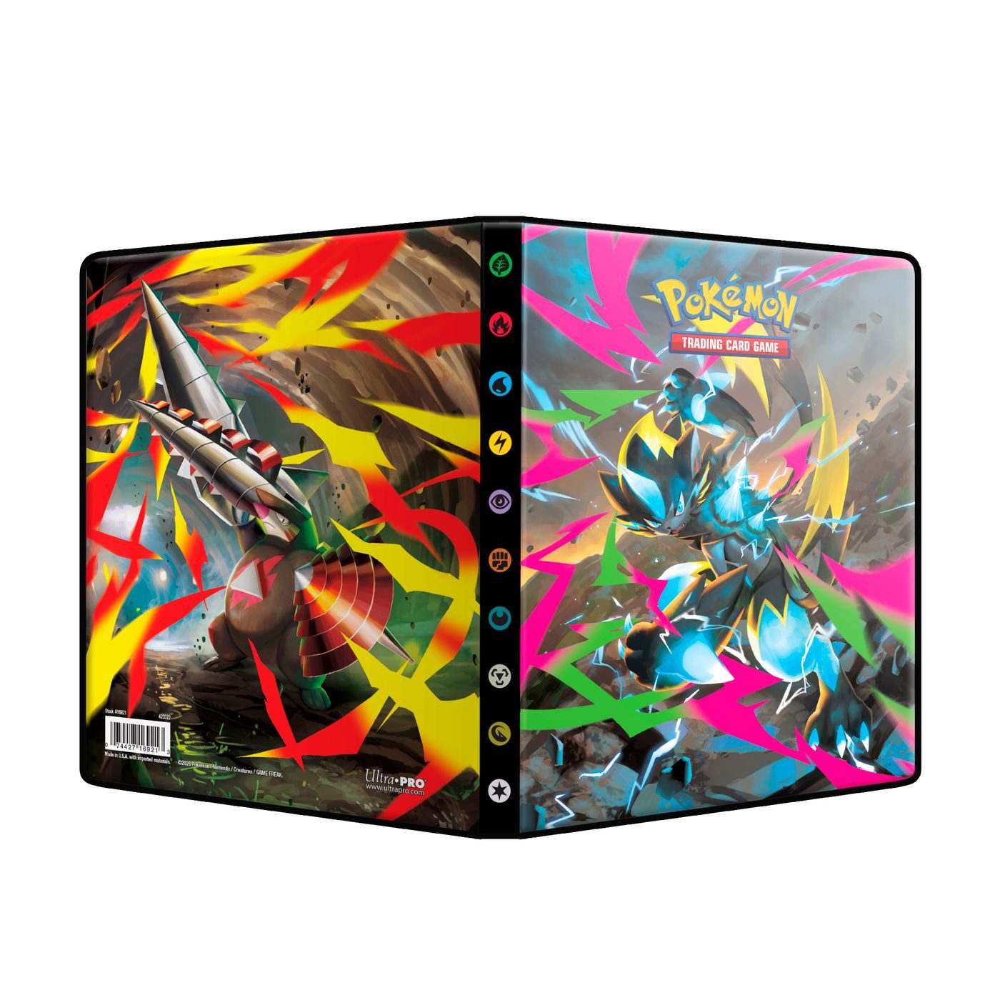 UltraPRO Sammelkarte 4-Pocket Portfolio Mega Evolution - Pitch Black
