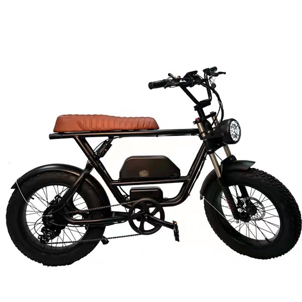 Vankel E-Bike »20 Zoll E-Bike mit 19Ah Li-ion Akku und Shimano 7 Gang,  Elektrofahrrad für Erwachsene Schwarz«, 7 Gang, Kettenschaltung, 250,00 W,  Alltag