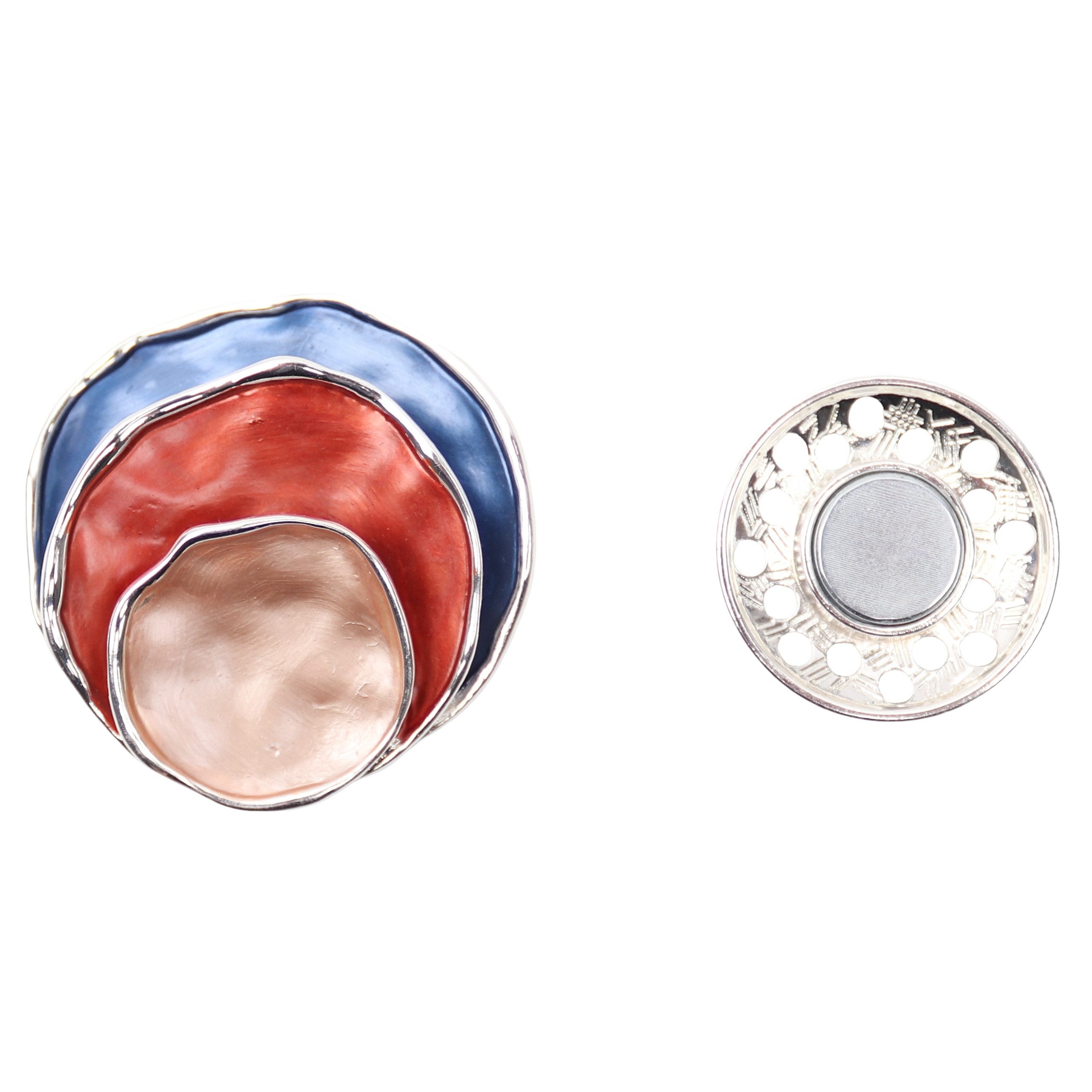 MIRROSI Brosche Magnetbrosche für Damen elegant, wunderschönes Design