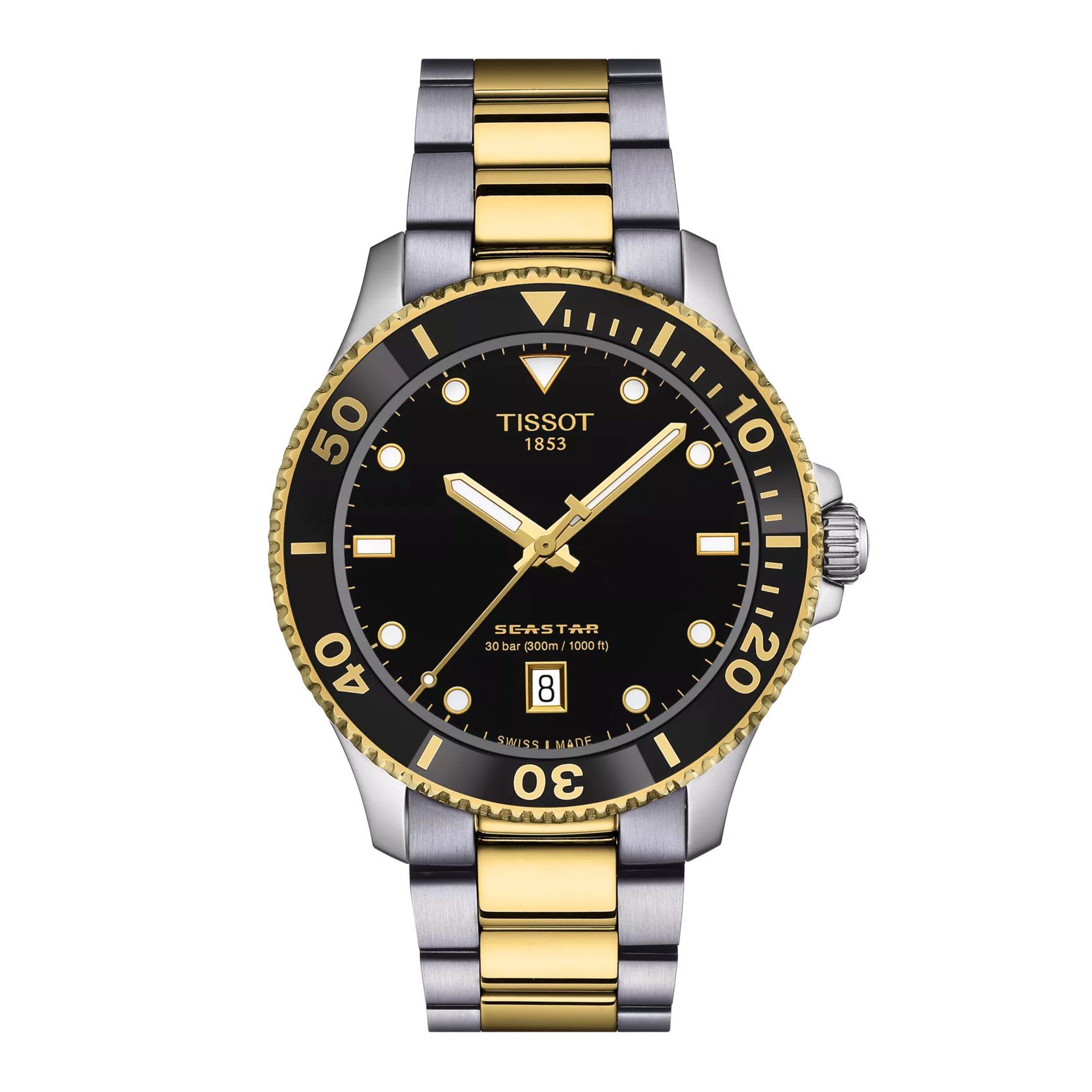 Tissot Schweizer Uhr Herrenuhr / Unisex Tissot Seastar 1000, Ø 40 mm