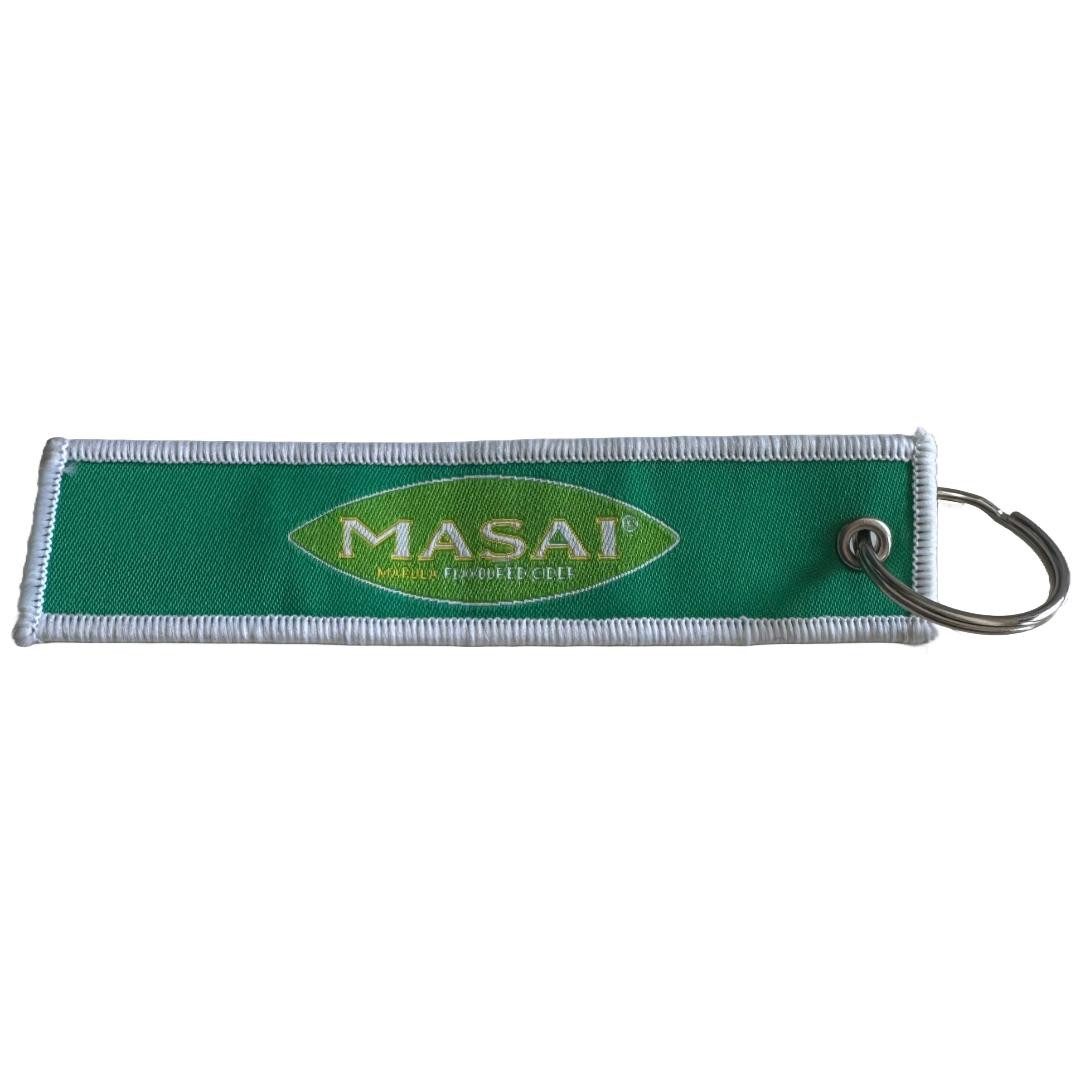 Masai Schlüsselanhänger Masai Marula Schlüsselanhänger – Exotic Flavour in Grün