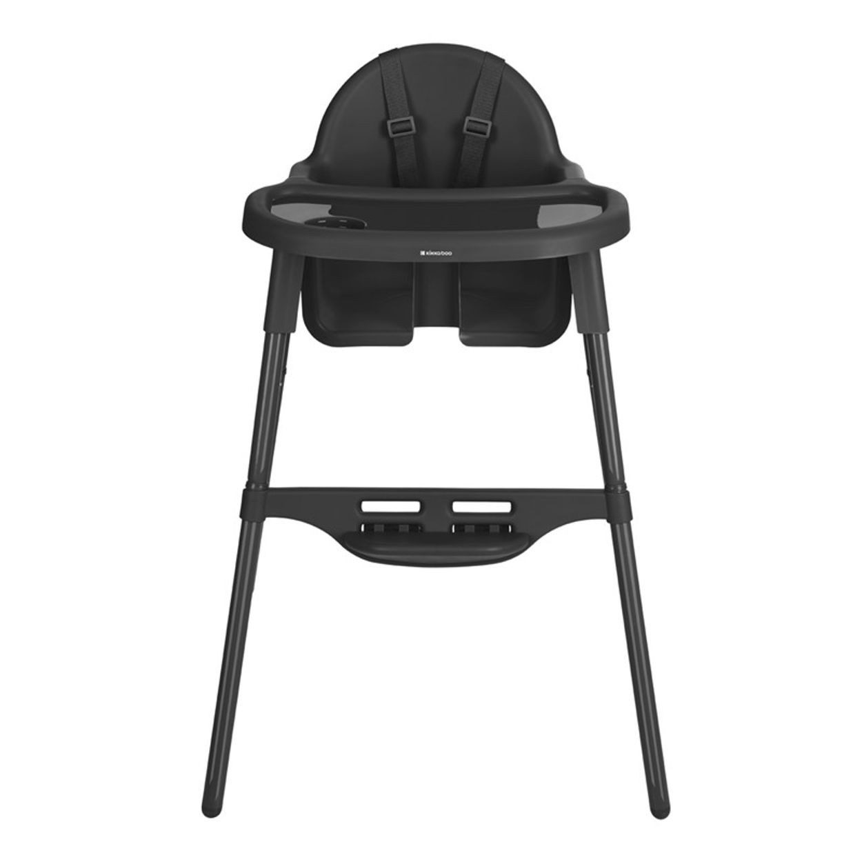 Kikkaboo Kombihochstuhl Jammy, Kinderstuhl-Funktion, Bechervertiefung, Fußstütze, Gurt, 2-in-1