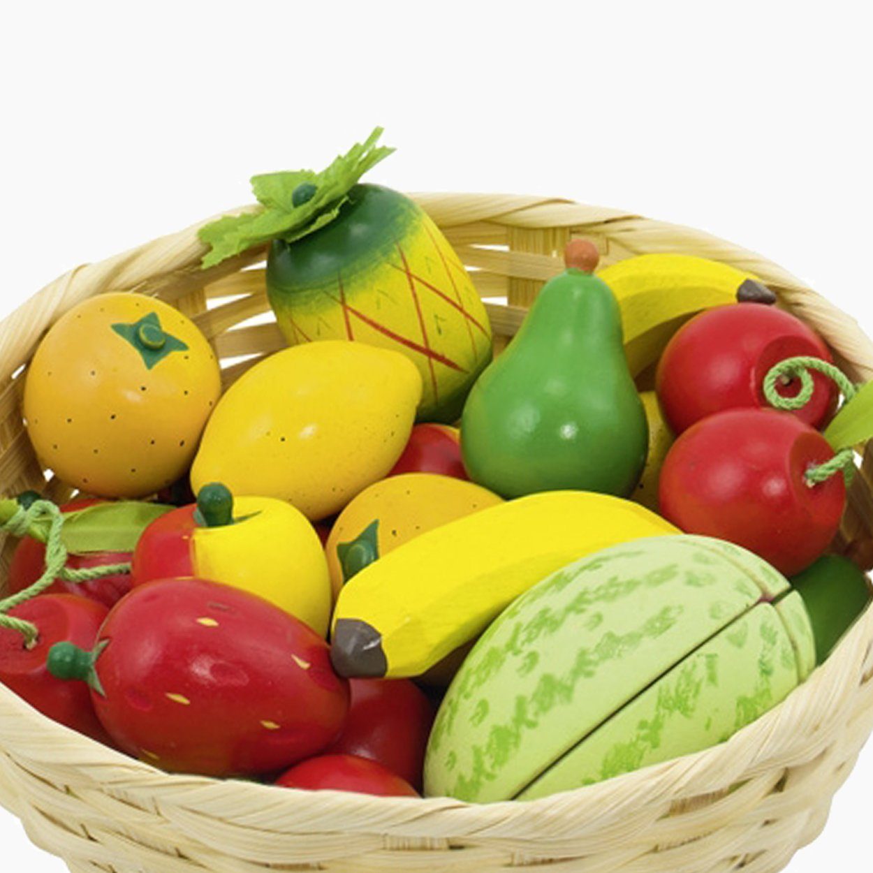 goki Kinder-Küchenset Obst im Korb, (packung, 23-tlg., Anzahl-Teile: 23), besonders realitätsnah spielen