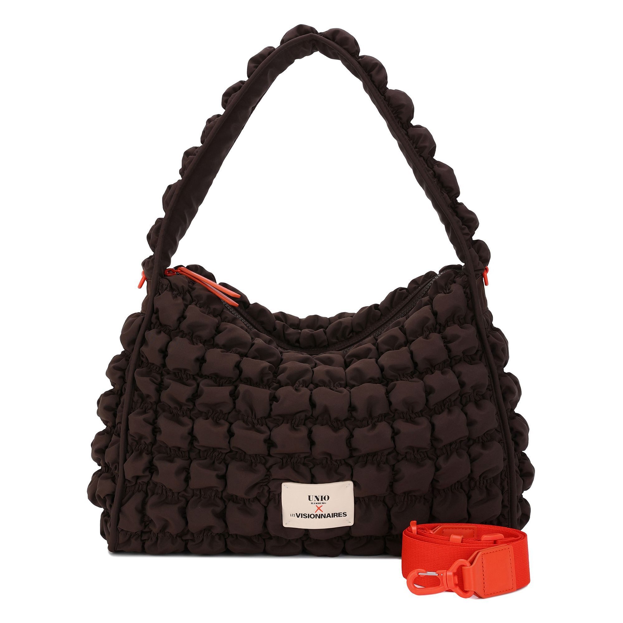 Les Visionnaires Schultertasche Unio Hobo, Polyester