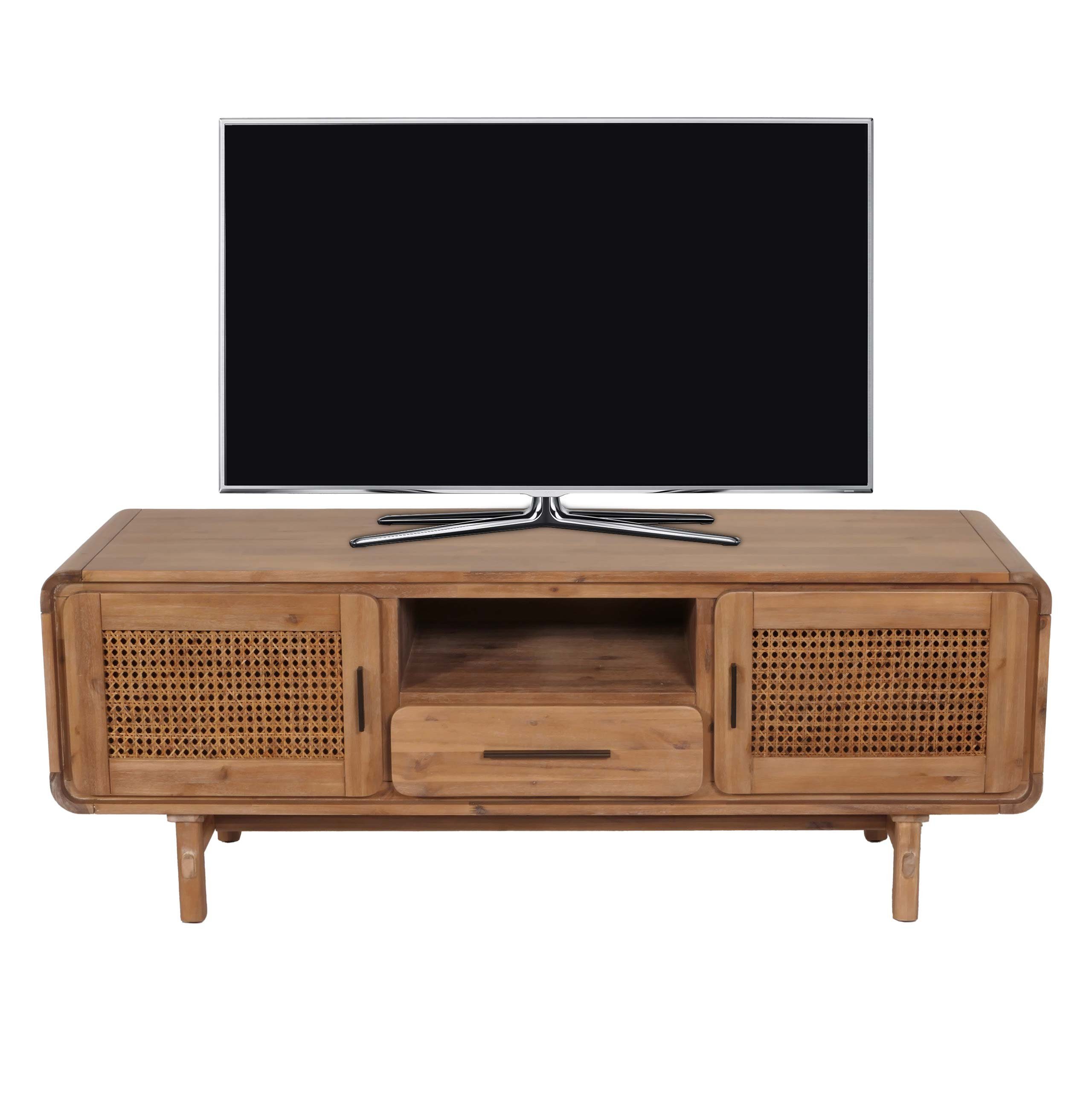 MCW TV-Rack MCW-M47-TV, Passend zur Möbelserie M47, Inklusive Fußbodenschoner