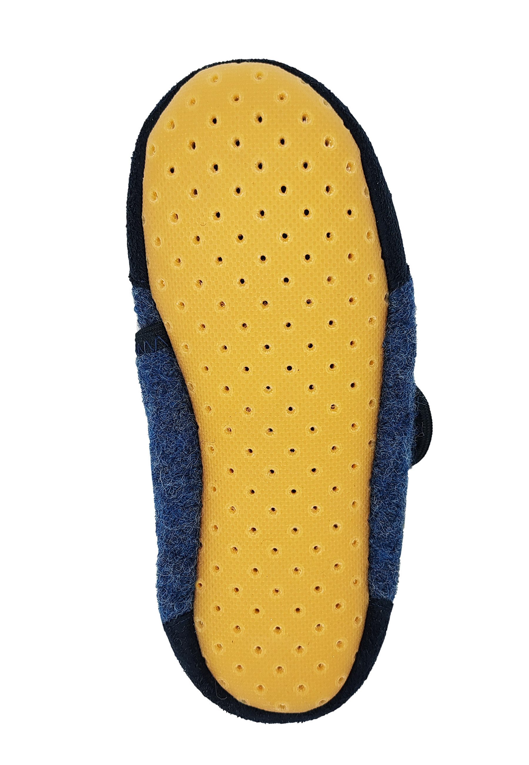 Beck BECK-BUDDIES cosy - aus Schurwolle mit atmungsaktiver Sohle Hausschuh