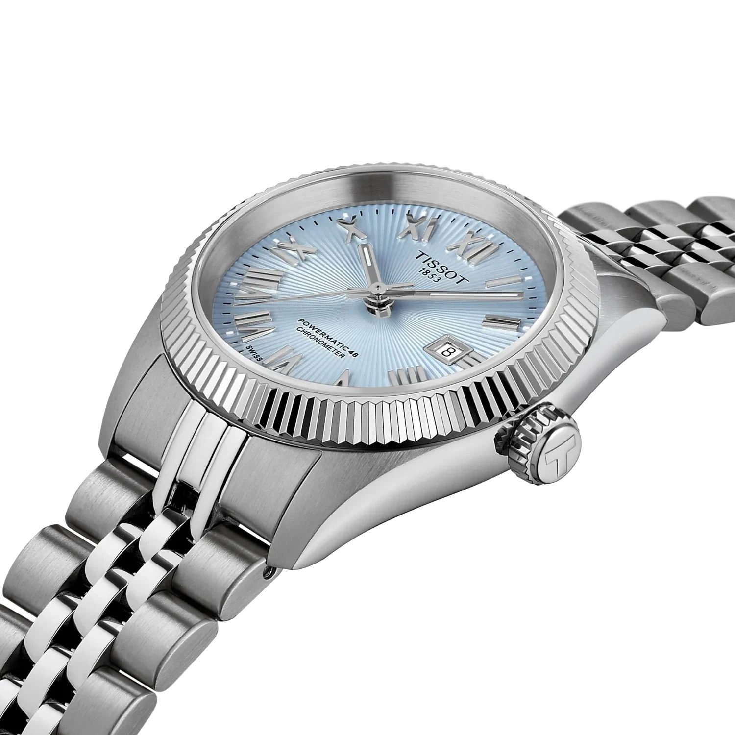Tissot Schweizer Uhr Damenuhr Automatik Tissot Ballade 30 mm, Chronometer zertifiziert