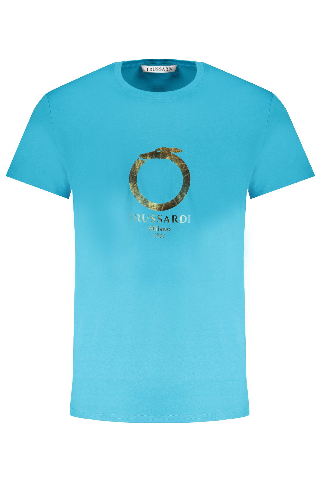 Trussardi T-Shirt Herren Kurzarm T-Shirt Blau günstig online kaufen