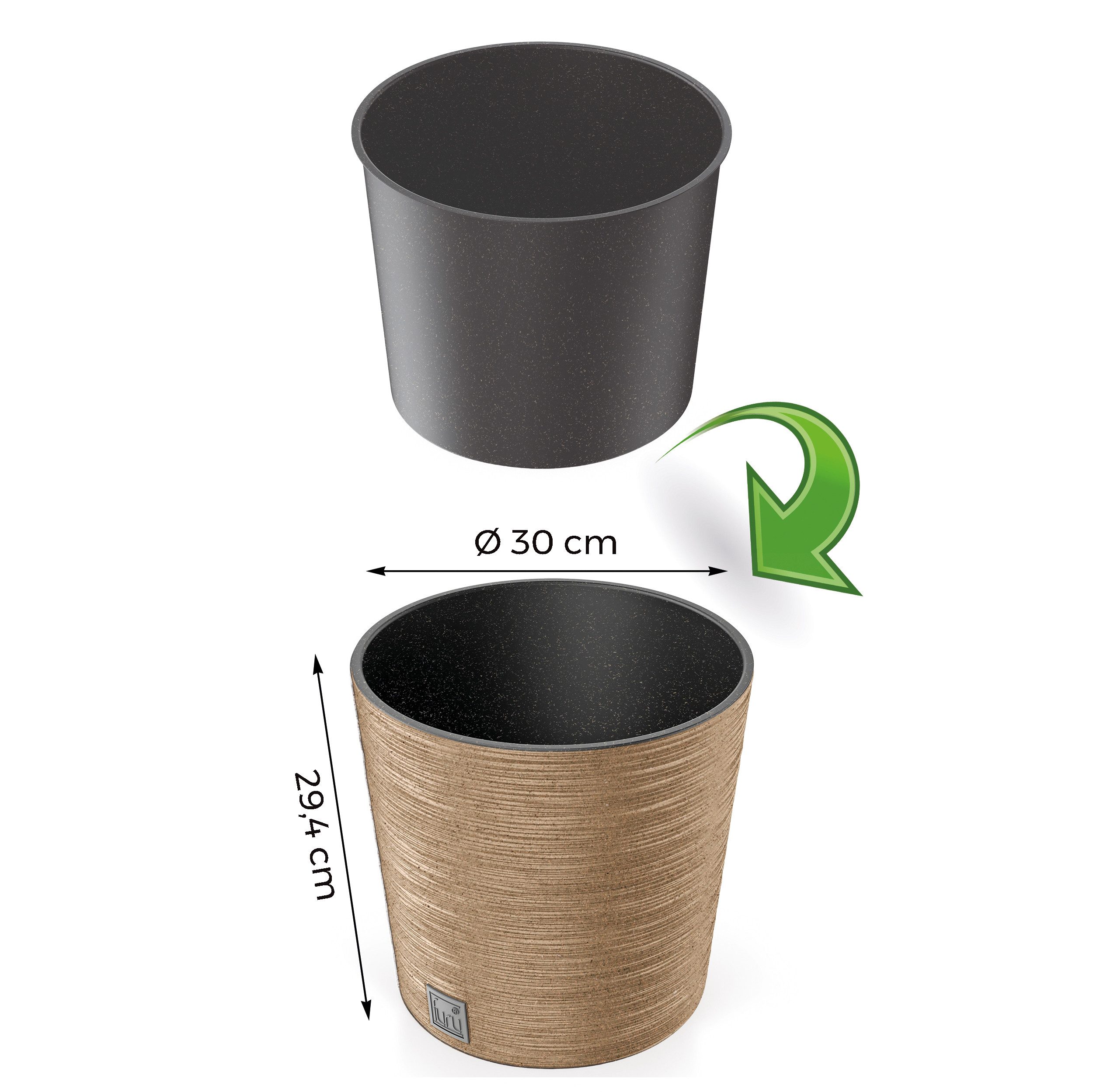 Annastore Pflanzkübel Blumentopf - Blumenübertopf für günstig online kaufen