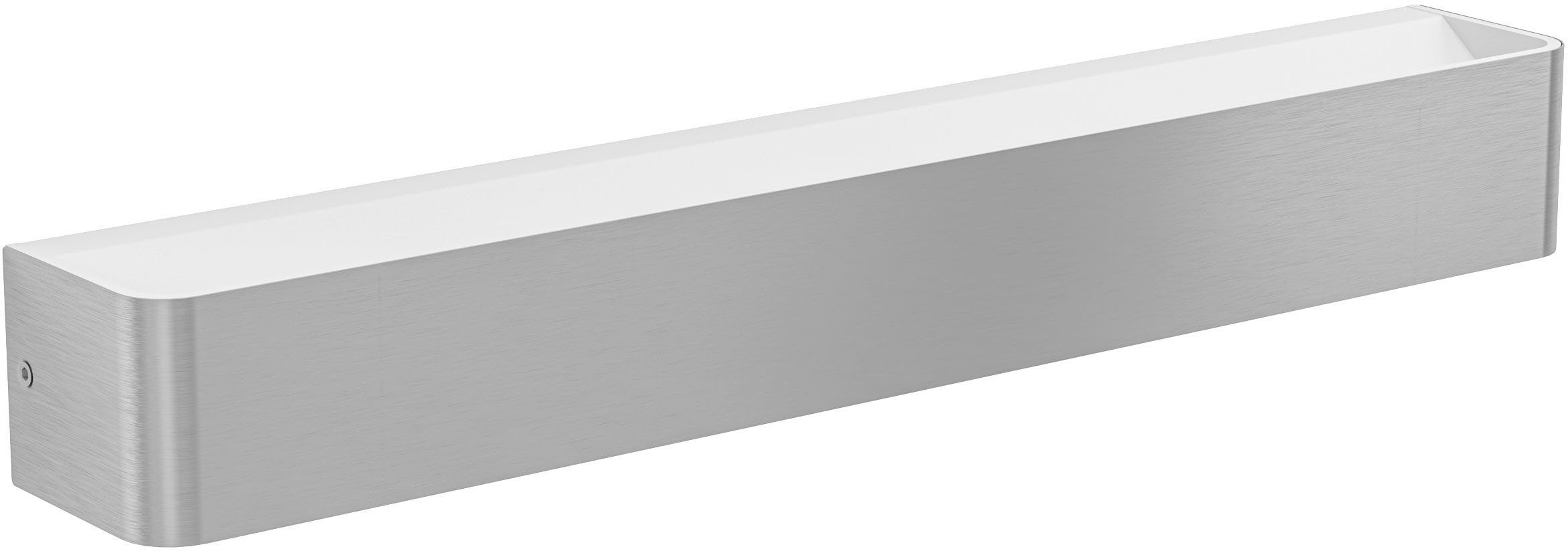 Warmweiß, - integriert, LED nickel in SANIA EGLO aus und - Stahl weiß Warmweiß Deckenleuchte 5, Deckenleuchte fest 26,5W