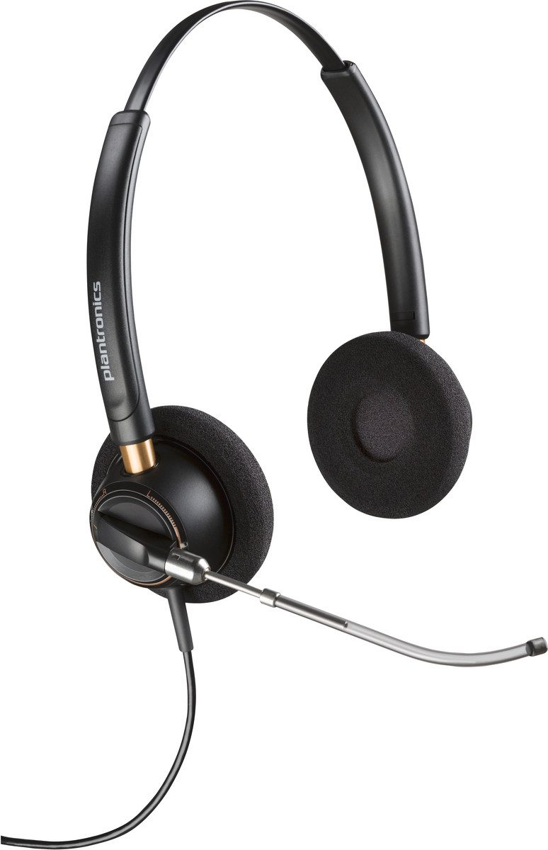 Polycom Poly Headset EncorePro HW520V binaural QD PC-Headset