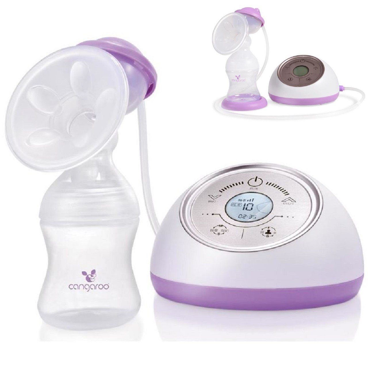 Cangaroo Elektrische Elegance Milchpumpe Pumpstärken Elektrische Milchpumpe Breast Pump XN-D211, verschiedene