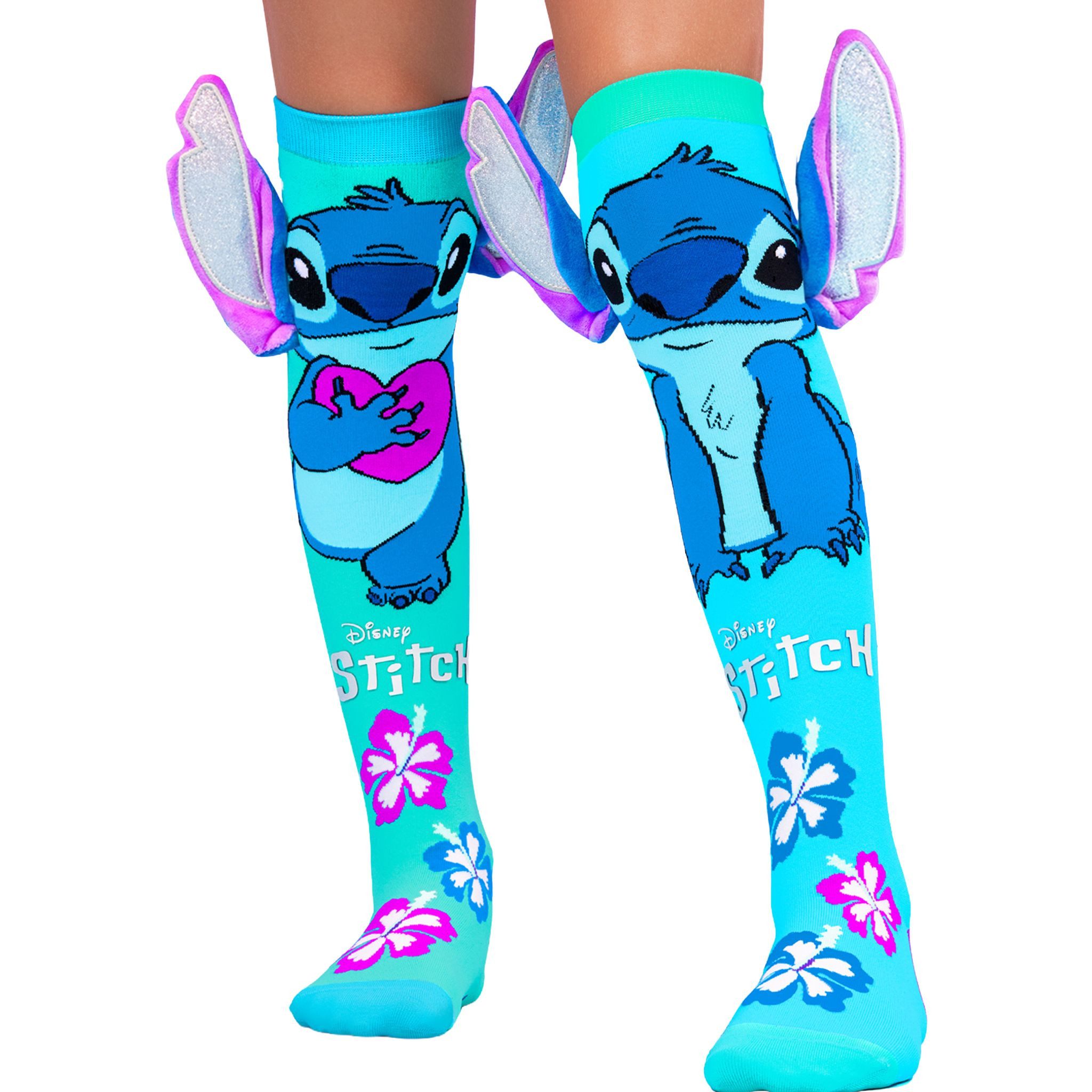 Heinrich Bauer Socken Stitch Socken Türkis 3D-Ohren für Kinder & Erwachsene