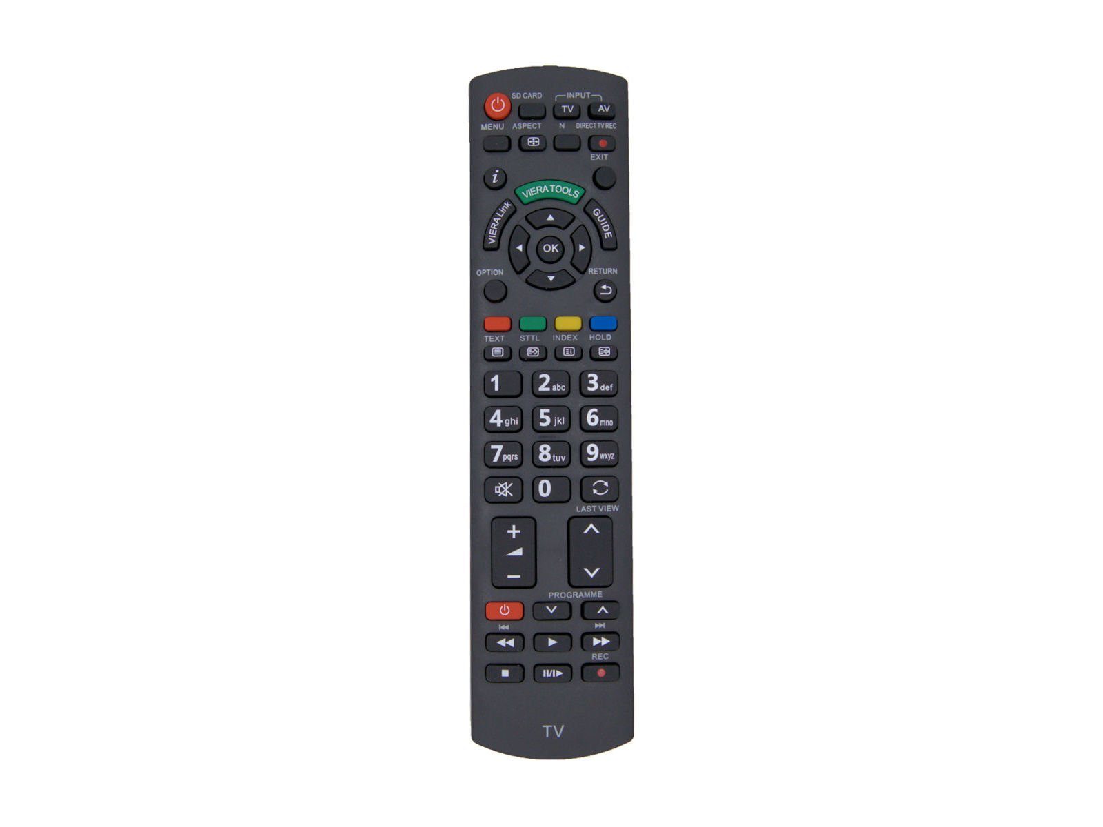 azurano Ersatz für PANASONIC N2QAYB000487 Universal-Smart-TV-Fernbedienung