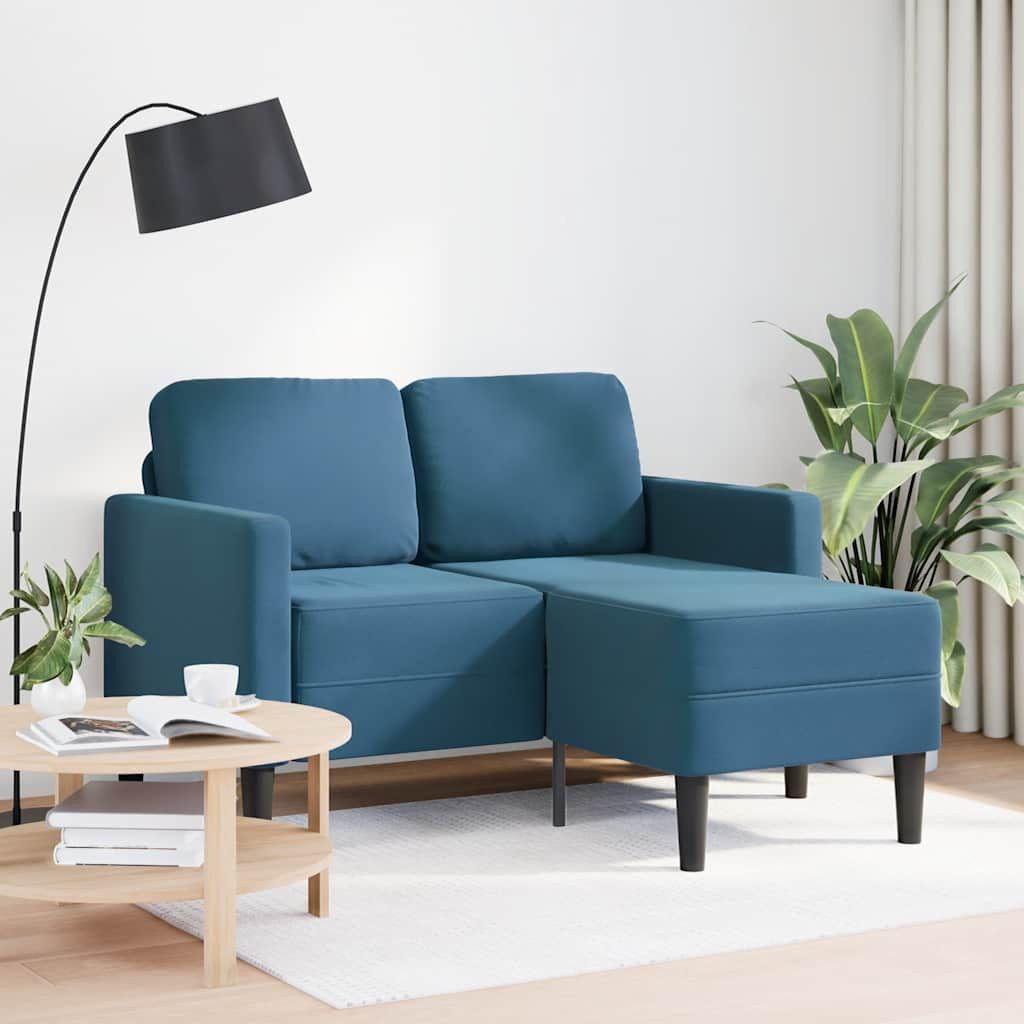 vidaXL Sofa 2-Sitzer-Sofa mit Chaiselongue L-Form günstig online kaufen