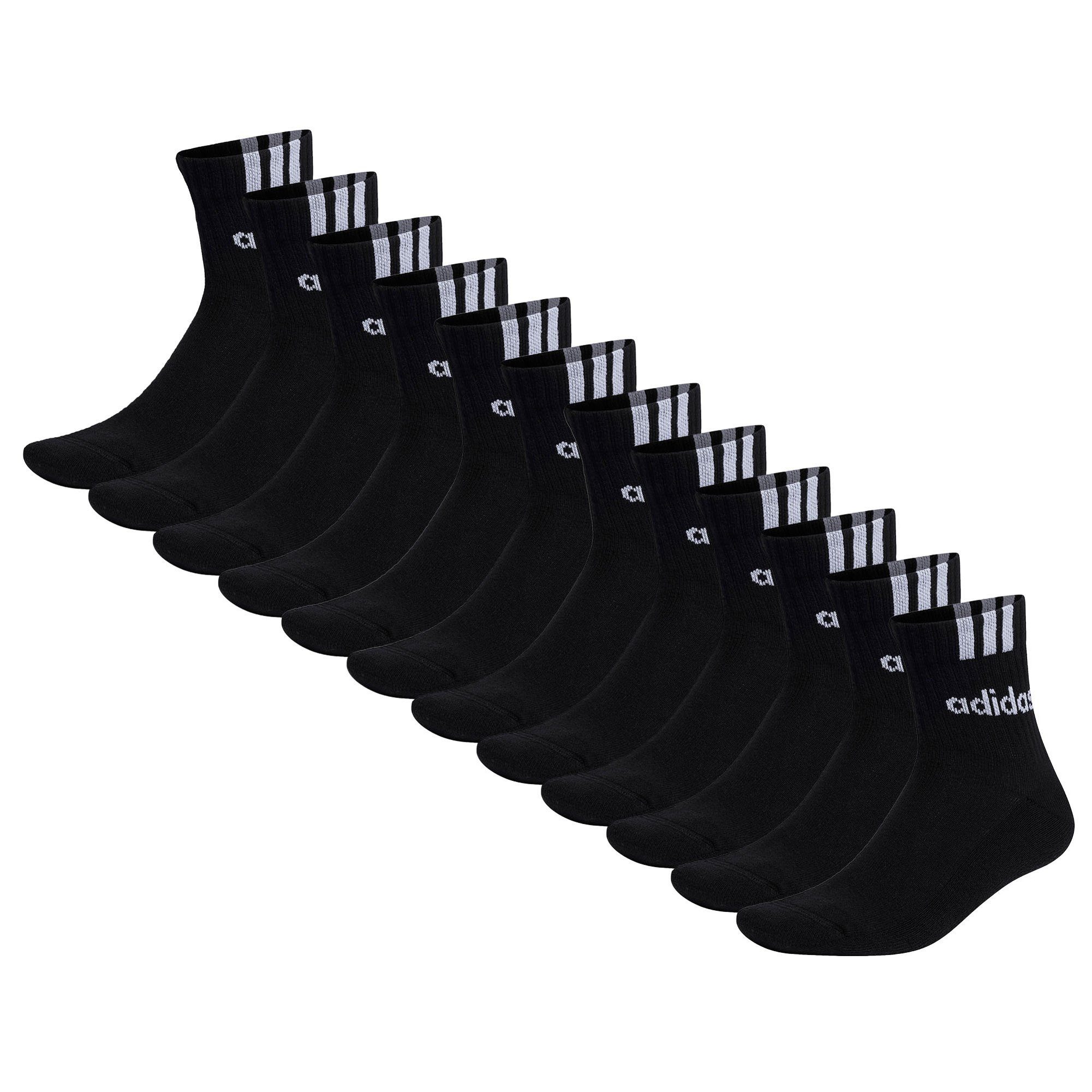 Sportsocken Unisex Socken 12er Pack Baumwolle