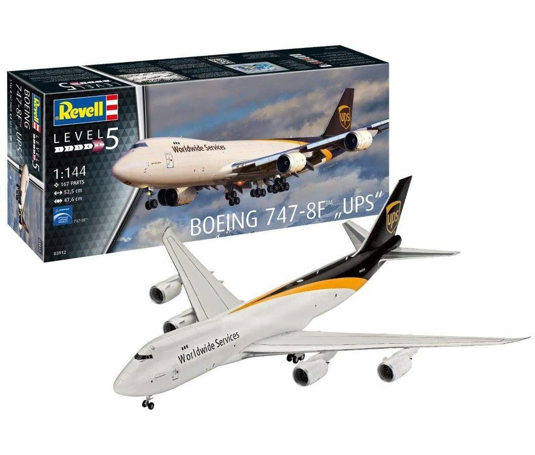 Revell® Spielzeug-Auto Revell 03912 - Modellbausatz Boeing 747-8F, UPS Pake günstig online kaufen