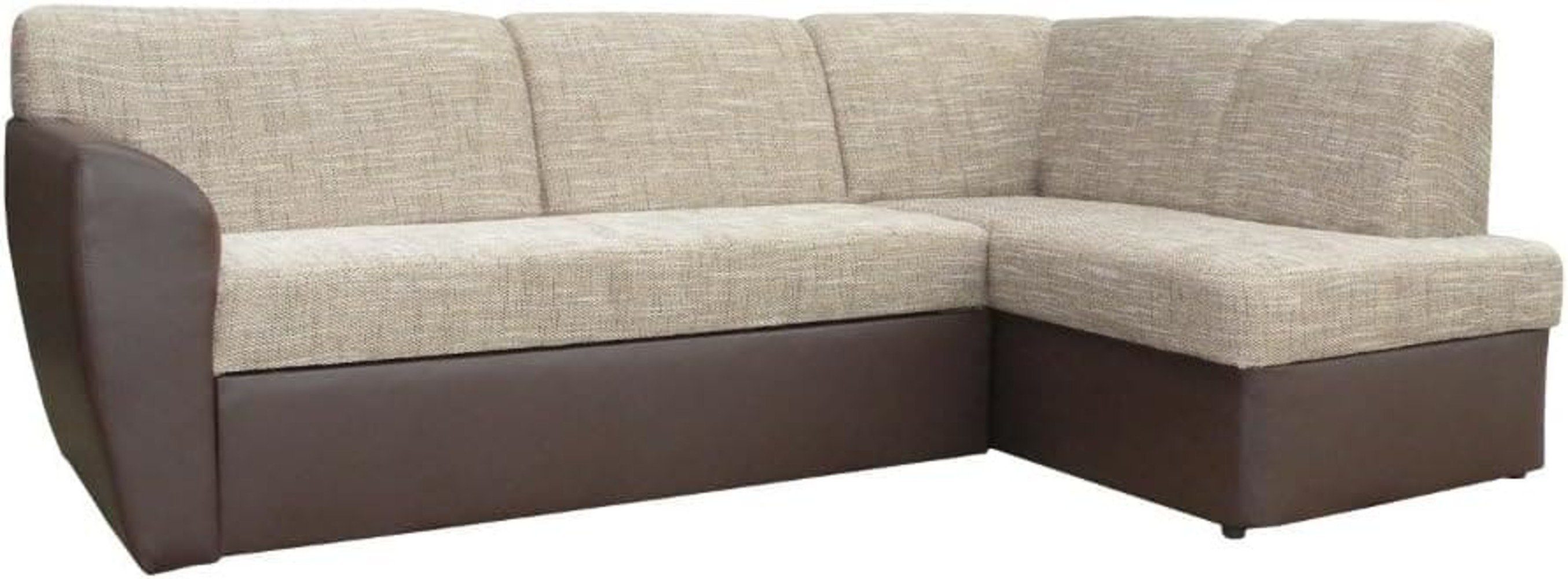 MOEBLO Ecksofa MARGO, Sofa Eckcouch Couch Ottomane L-Form Schlafsofa Polstergarnitur Wohnlandschaft Polsterecke, mit Schlaffunktion und Bettkasten, - (BxHxT): 245x90x155cm