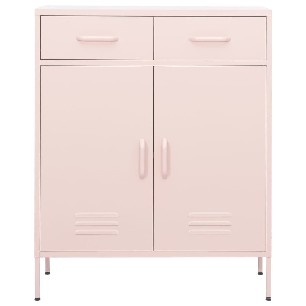 vidaXL Aktenschrank Lagerschrank Rosa 80x35x101,5 cm günstig online kaufen