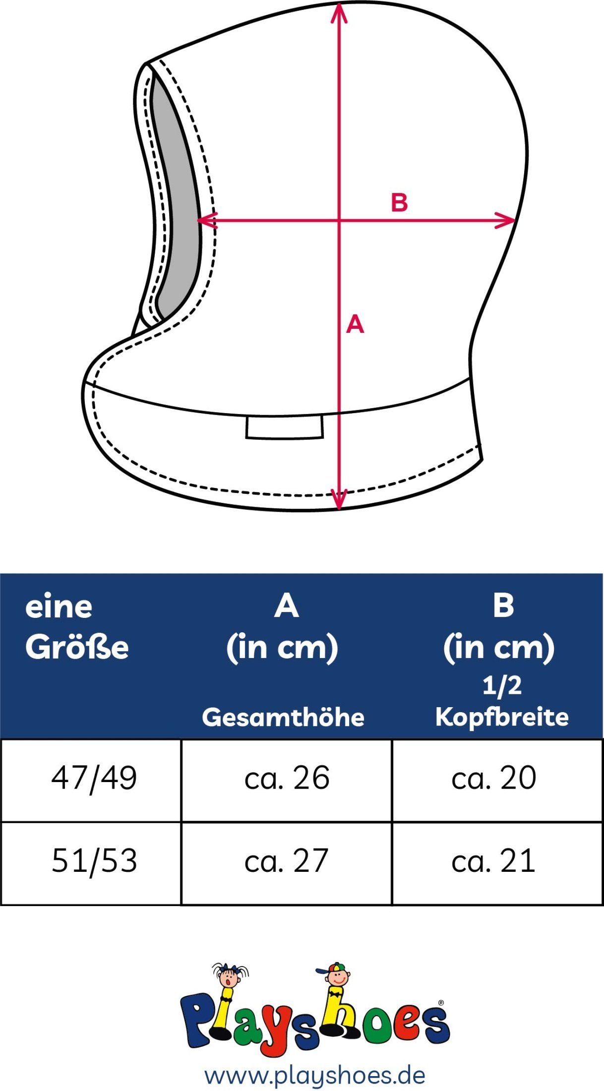 Playshoes Schlupfmütze Fleece-Schalmütze mit Klettverschluß – Bild 3 von 3