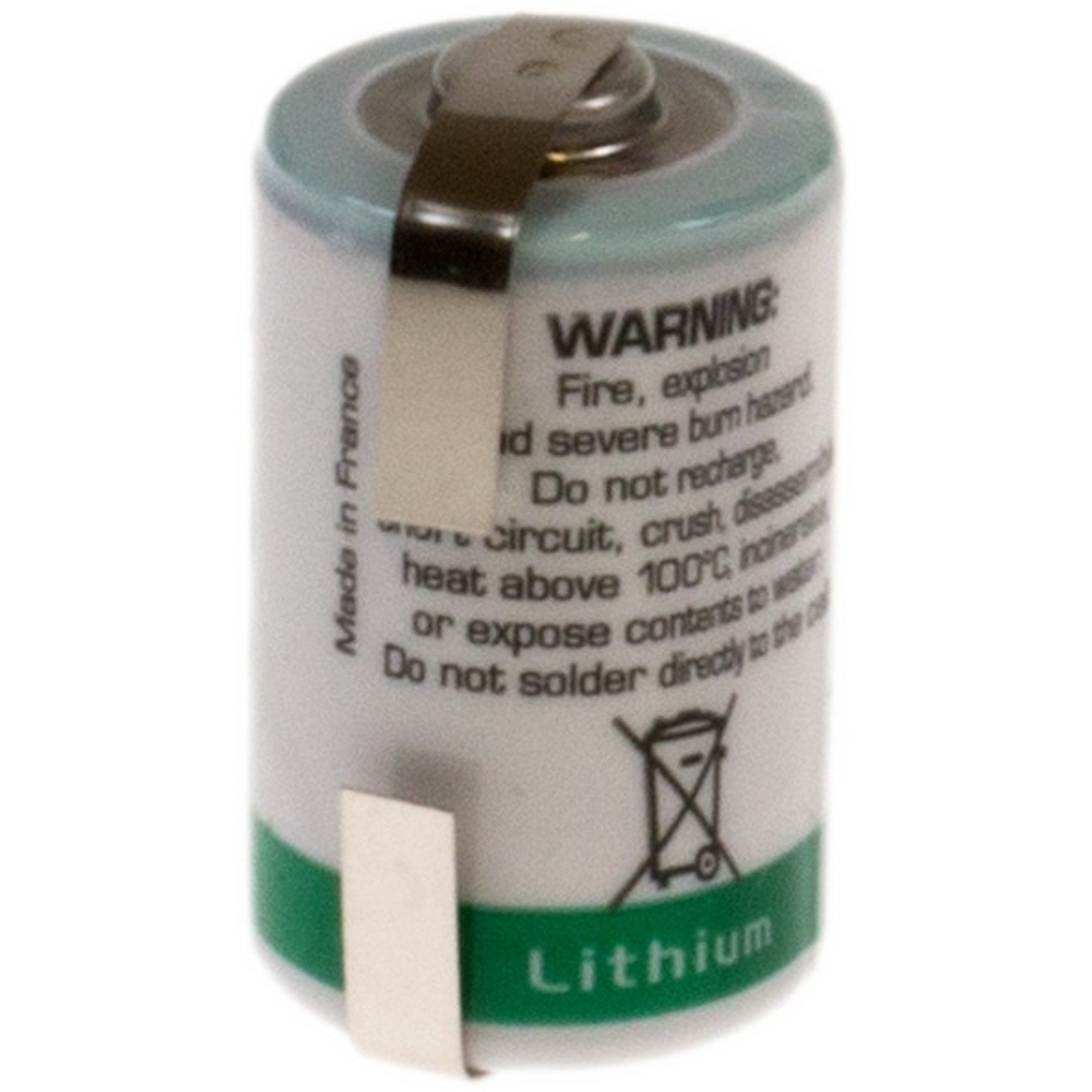 Saft SAFT Lithium-Batterie LS 14250 1/2 AA Batterie - LFU Batterie