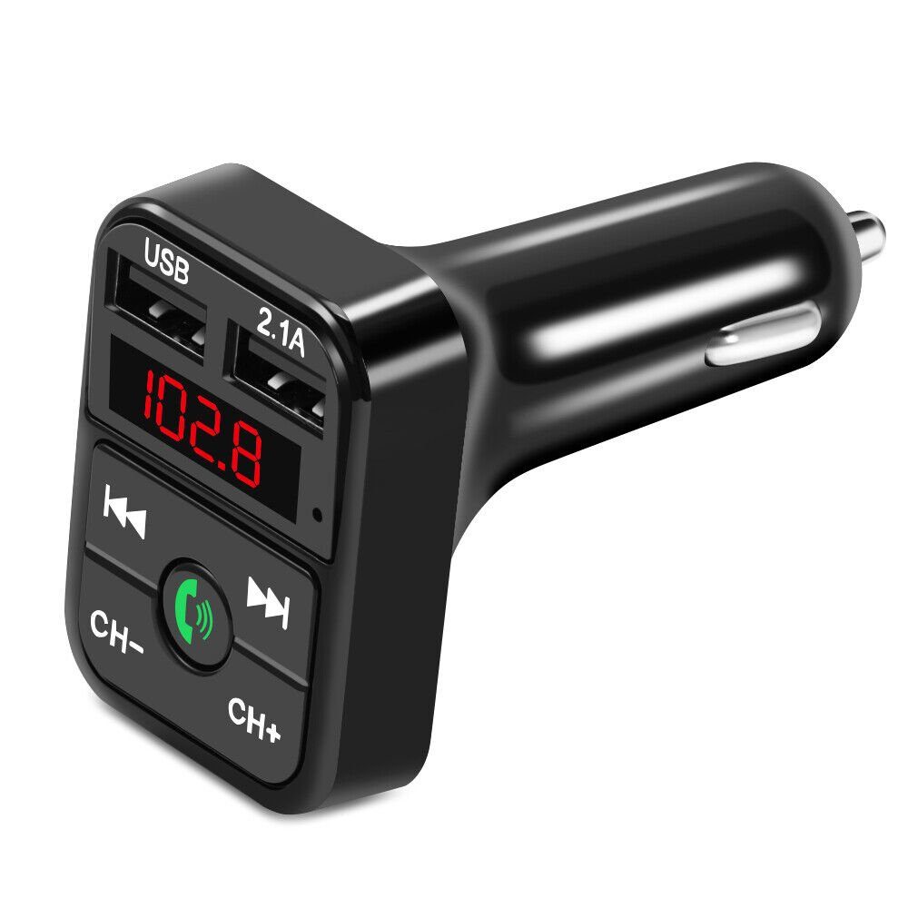 FM Transmitter KFZ Bluetooth USB Dual Auto Ladegerät Radio Adapter KFZ Adapter