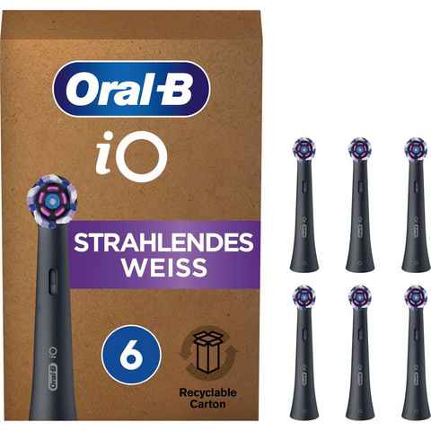Oral-B Aufsteckbürsten iO Strahlendes Weiss, iO Technologie