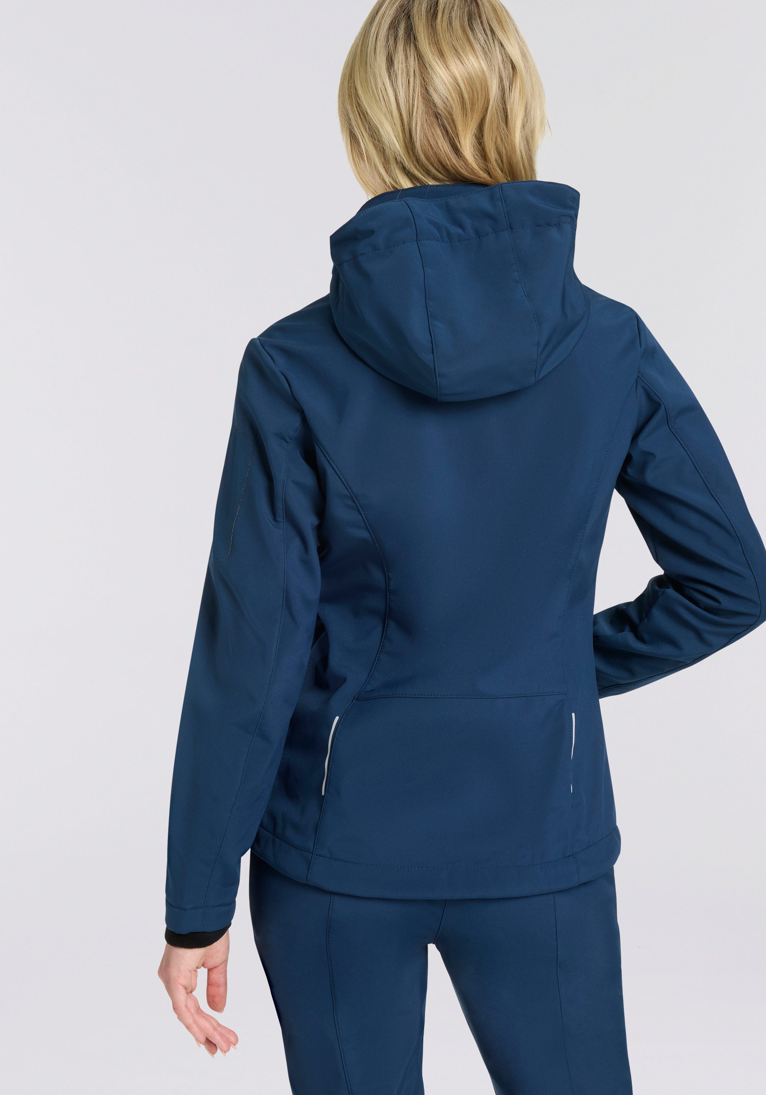 CMP Softshelljacke WOMAN JACKET ZIP HOOD (1-St) Wärmend & wind- & wasserabw günstig online kaufen