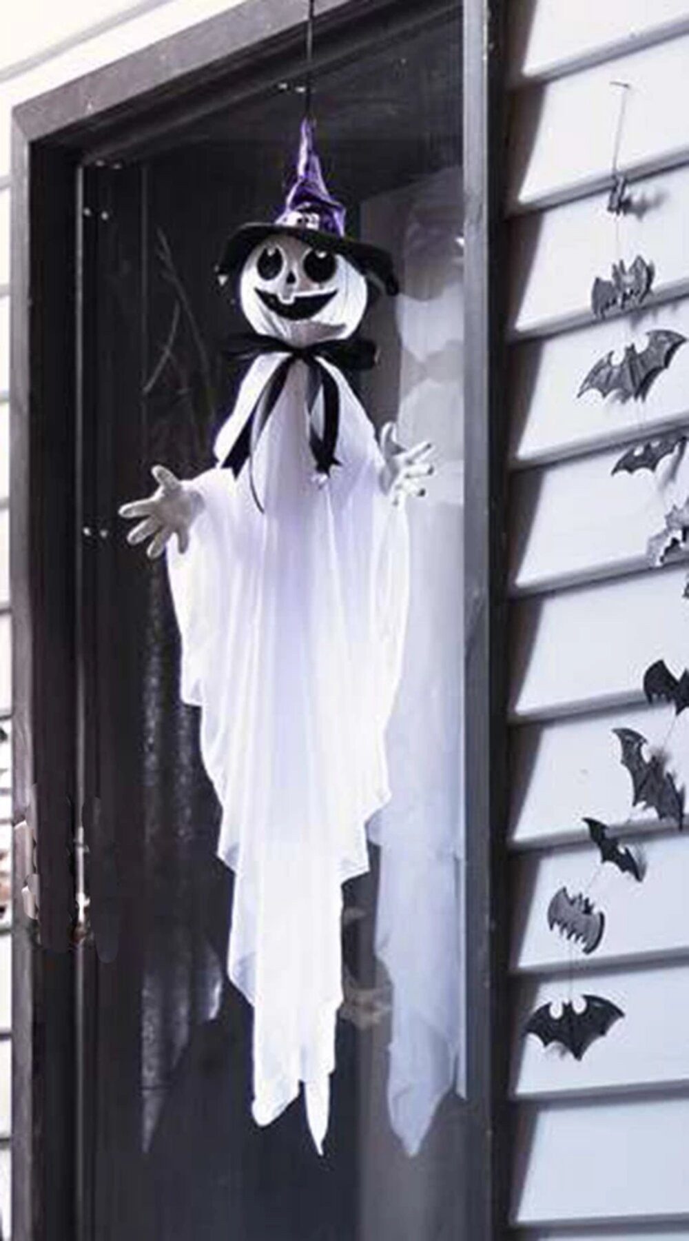 Home-trends24.de LED Dekofigur Geist Hänger Gespenst Party Halloween Deko F günstig online kaufen