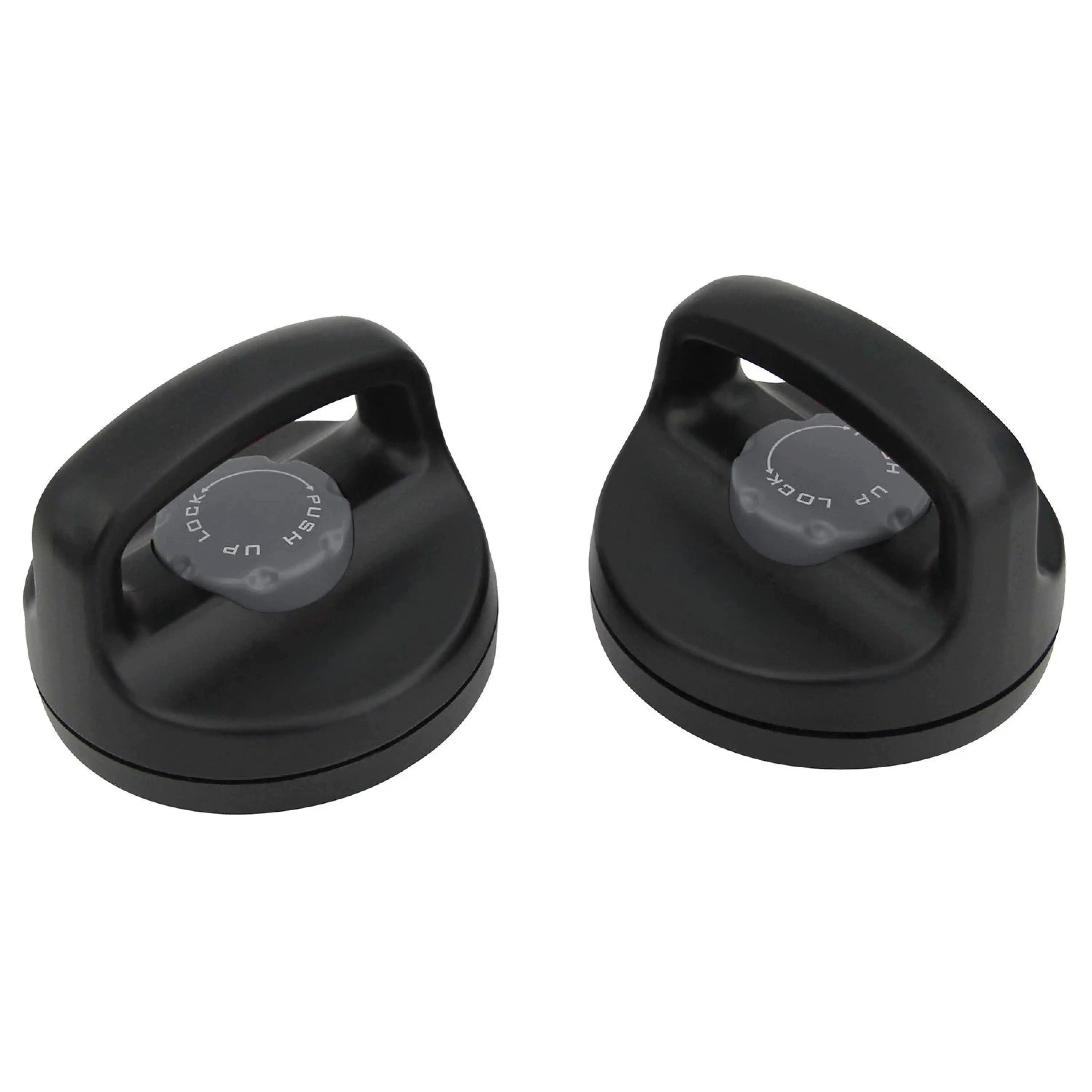 Sport-Knight® Liegestützgriffe Push-up Bar, Liegestützgriffe, mit Rotation & Fixierung für extra Halt, 2 in 1 Funktion