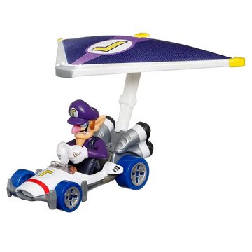 Mattel® Spielzeug-Rennwagen Mattel HDB38: Hot Wheels Mario Kart - DieCast Mini Fahrzeuge + Figuren