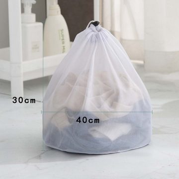 FIDDY Wäschenetz Wäschesäcke, Netzwäschesäcke, feinmaschige Wäschesäcke,(4-St), Extra großer Reise-Wäschesack für Waschmaschine und Trockner