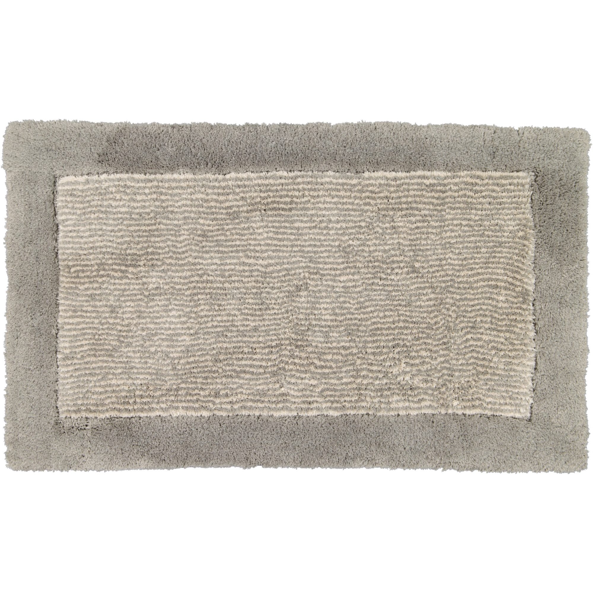 Cawö Home Badematte Luxury Home Two-Tone 590, 100% Polyester, Anti-Rutsch-Beschichtung