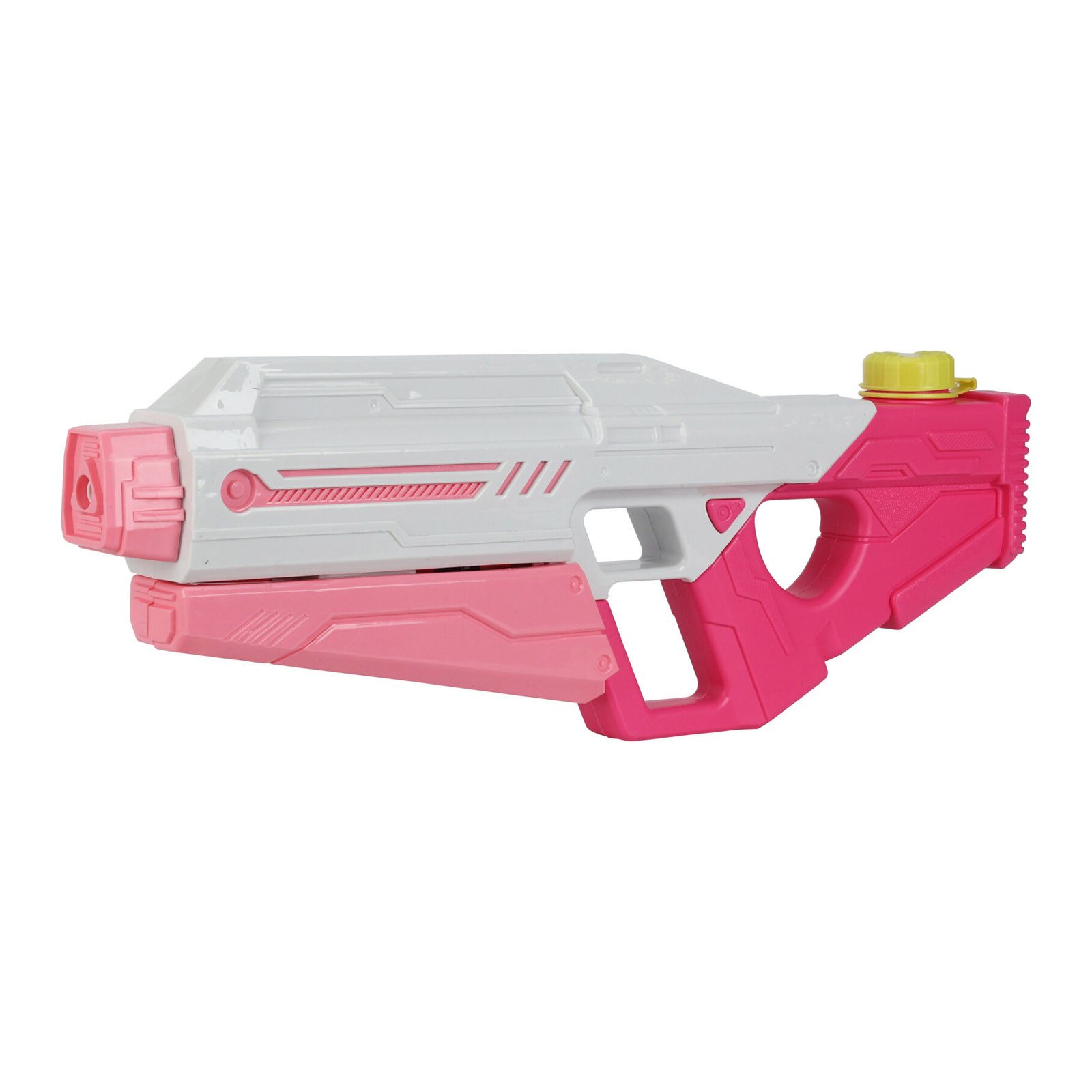 HAC24 Wasserpistole Pump Wassergewehr Spritzpistole Wasser Spielzeug, Blau oder Rosa 40 cm 450 ml Tank 8 m Reichweite