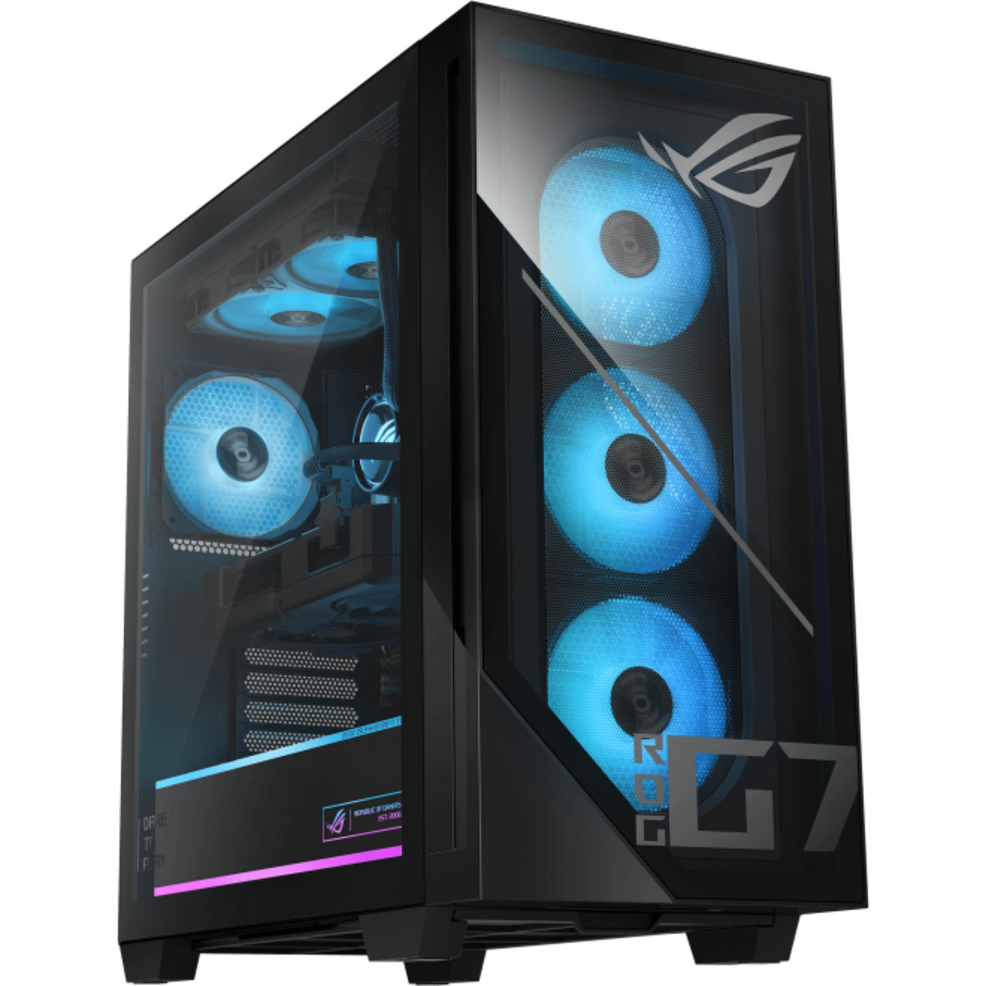 Asus ASUS ROG GM700 GM700TZ-R9800X183W, Gaming-PC, PC (AMD Ryzen 7, AMD Radeon RX 9070 XT, 32 GB RAM)