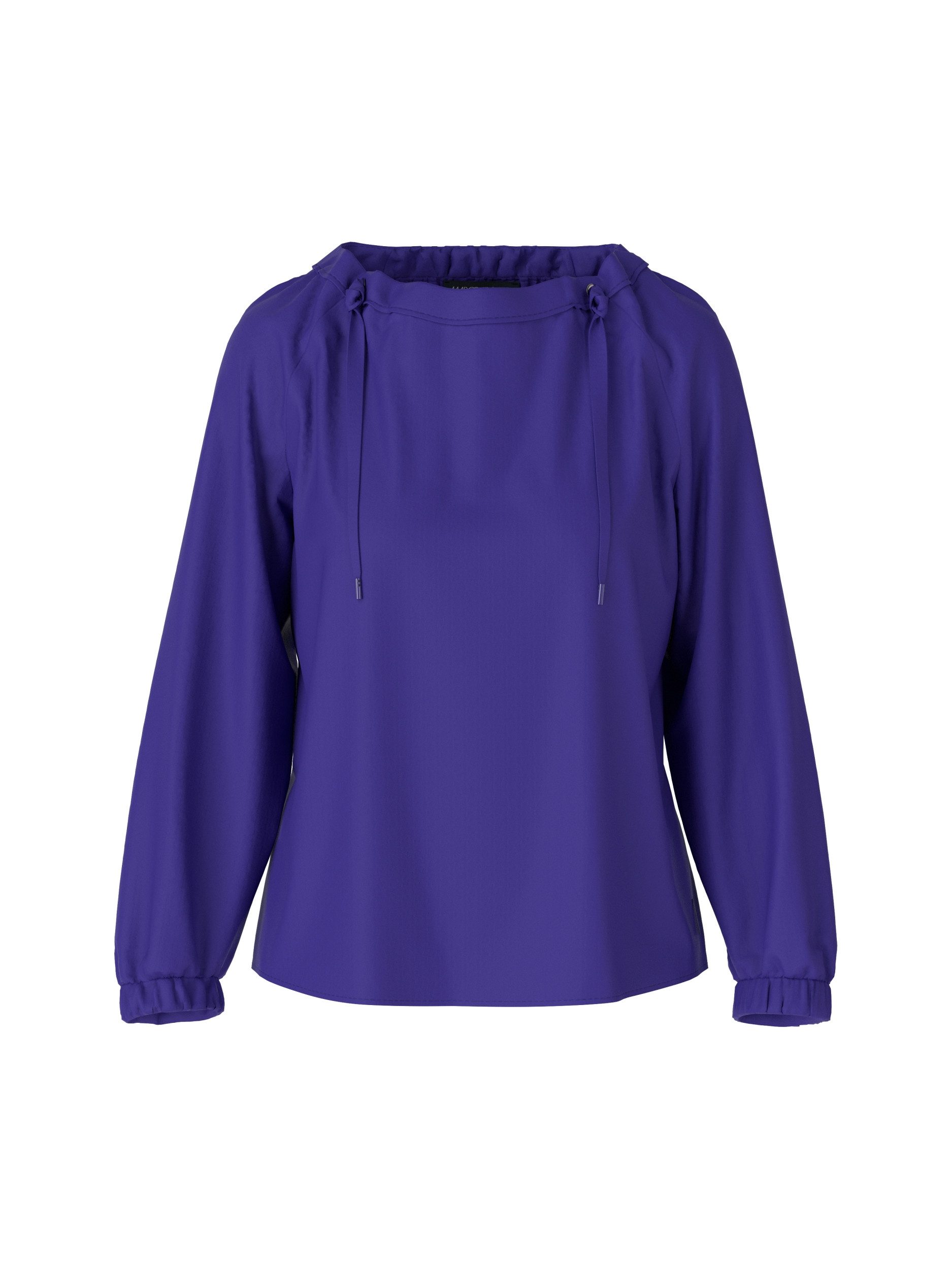 Blusentop Schlupf-Bluse mit Kordel - Regular Fit