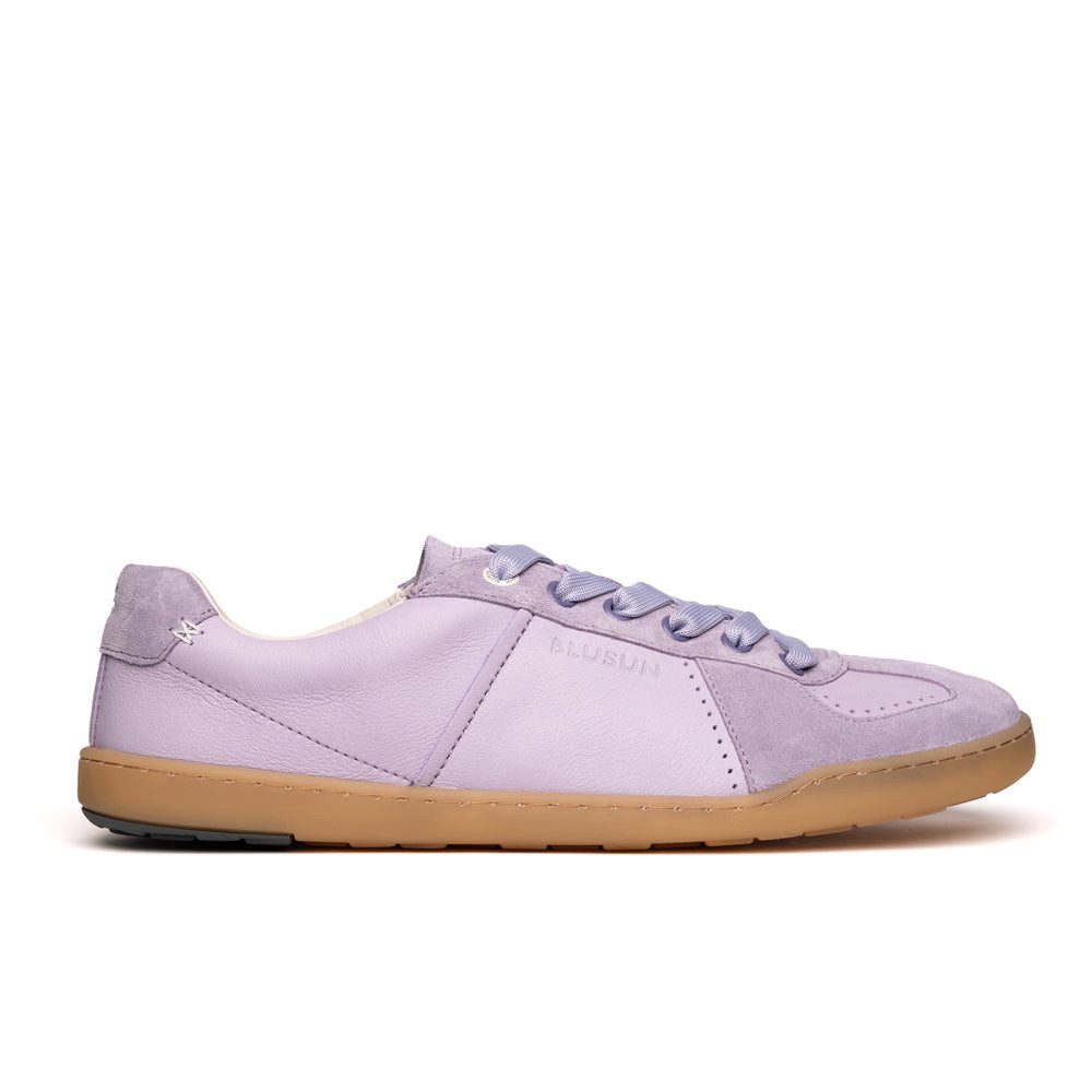 BLUSUN BLSN-200W lilac Barfußschuh (1 Paar, flexible Barfußsohle) Leder