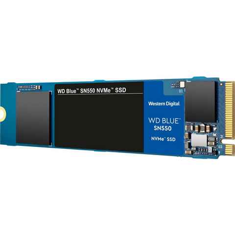 Western Digital WD Blue™ SN550 NVMe™ interne SSD (250 GB) 2400 MB/S Lesegeschwindigkeit, 950 MB/S Schreibgeschwindigkeit