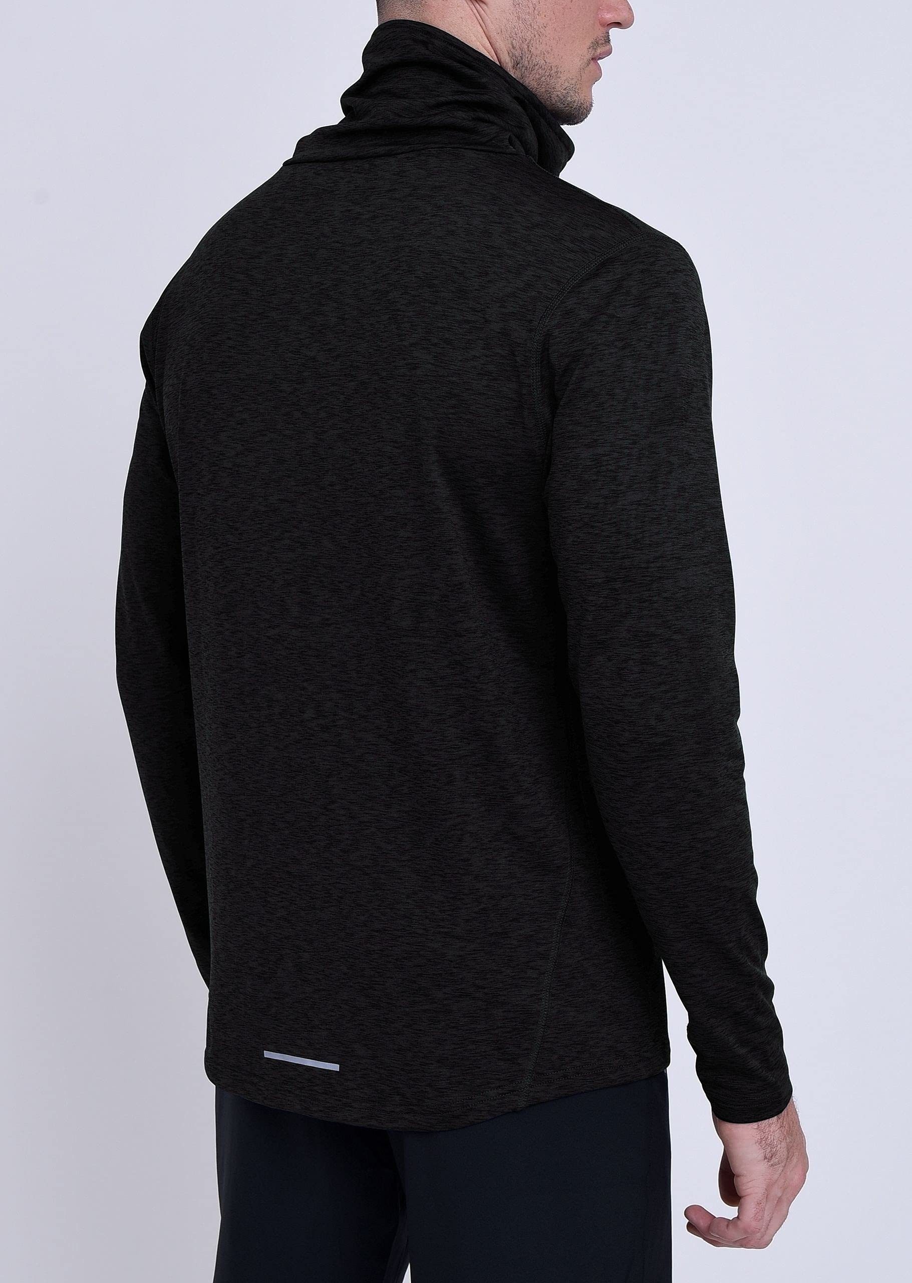 TCA Trainingsshirt TCA Herren Thermo Laufshirt - Schwarz (1-tlg) günstig online kaufen