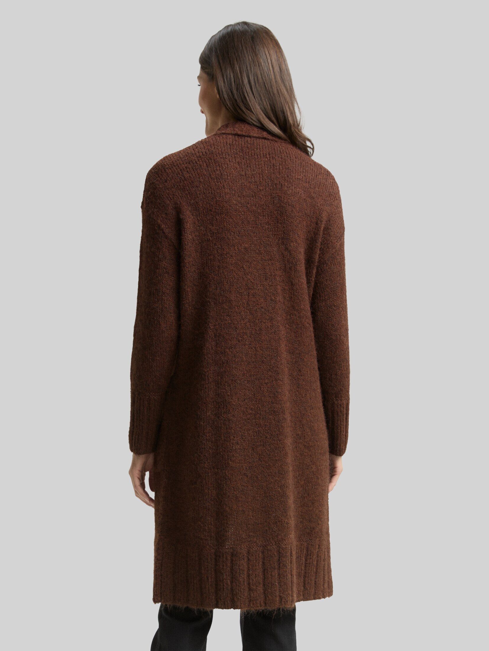 TOM TAILOR Cardigan Pullover & Strickjacken Oversize Cardigan mit Wollanteil