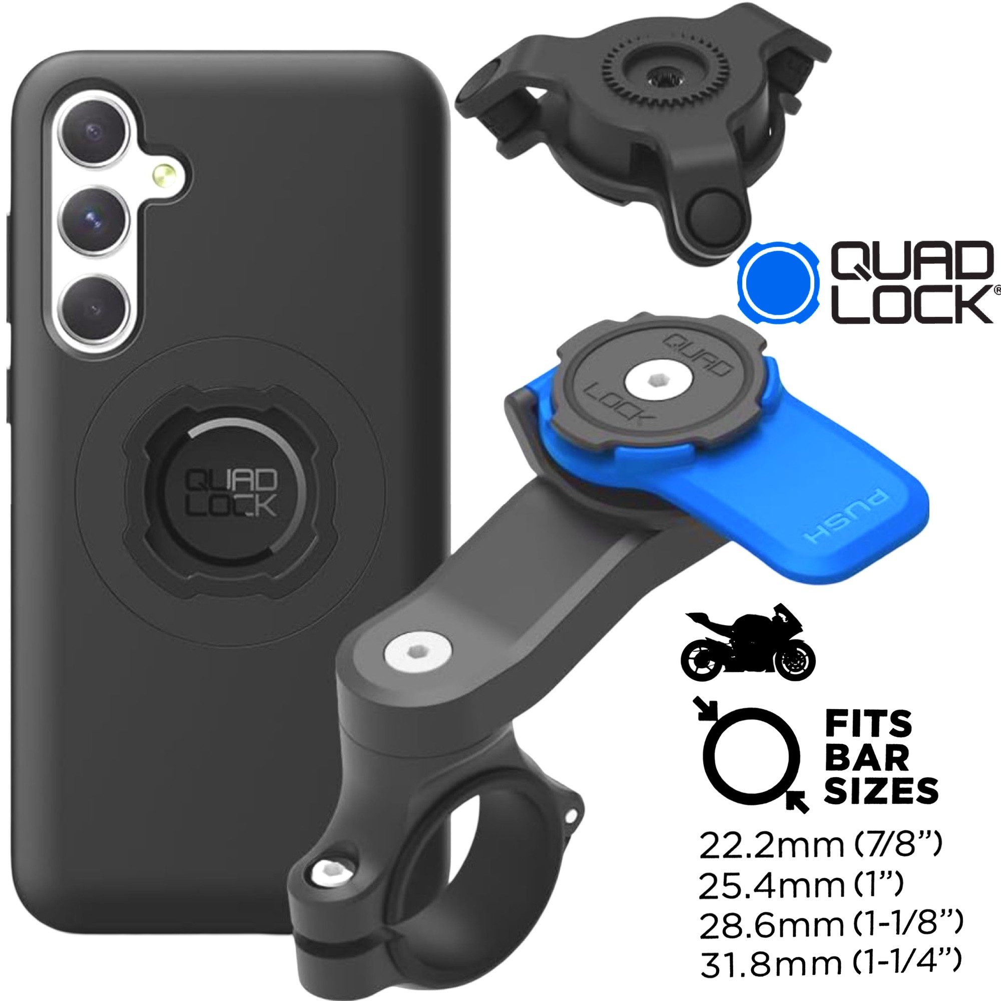 Quad Lock Motorrad