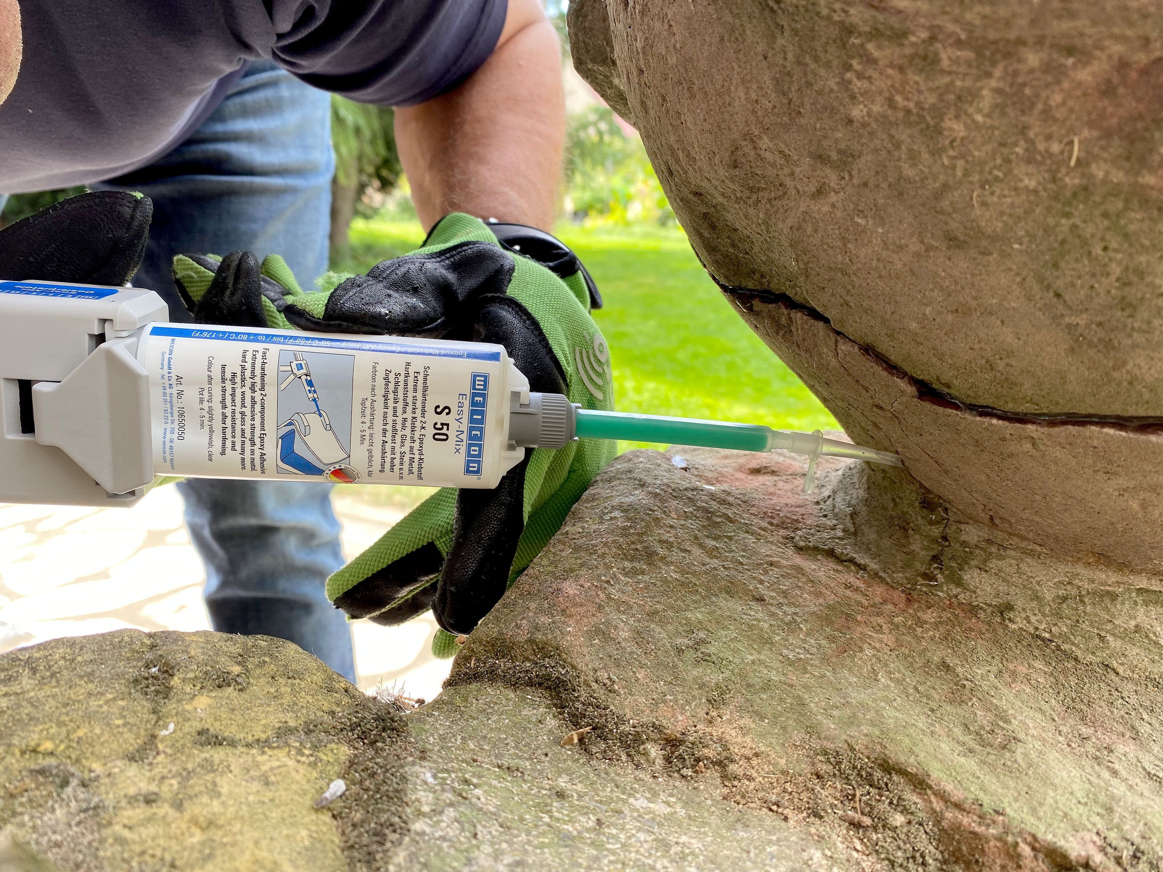 Thumbnail - WEICON Klebstoff Easy-Mix S 50, Epoxid-Klebstoff für Reparatur- & Wartungsarbeiten, (Set), extrem starke Klebkraft, schn...