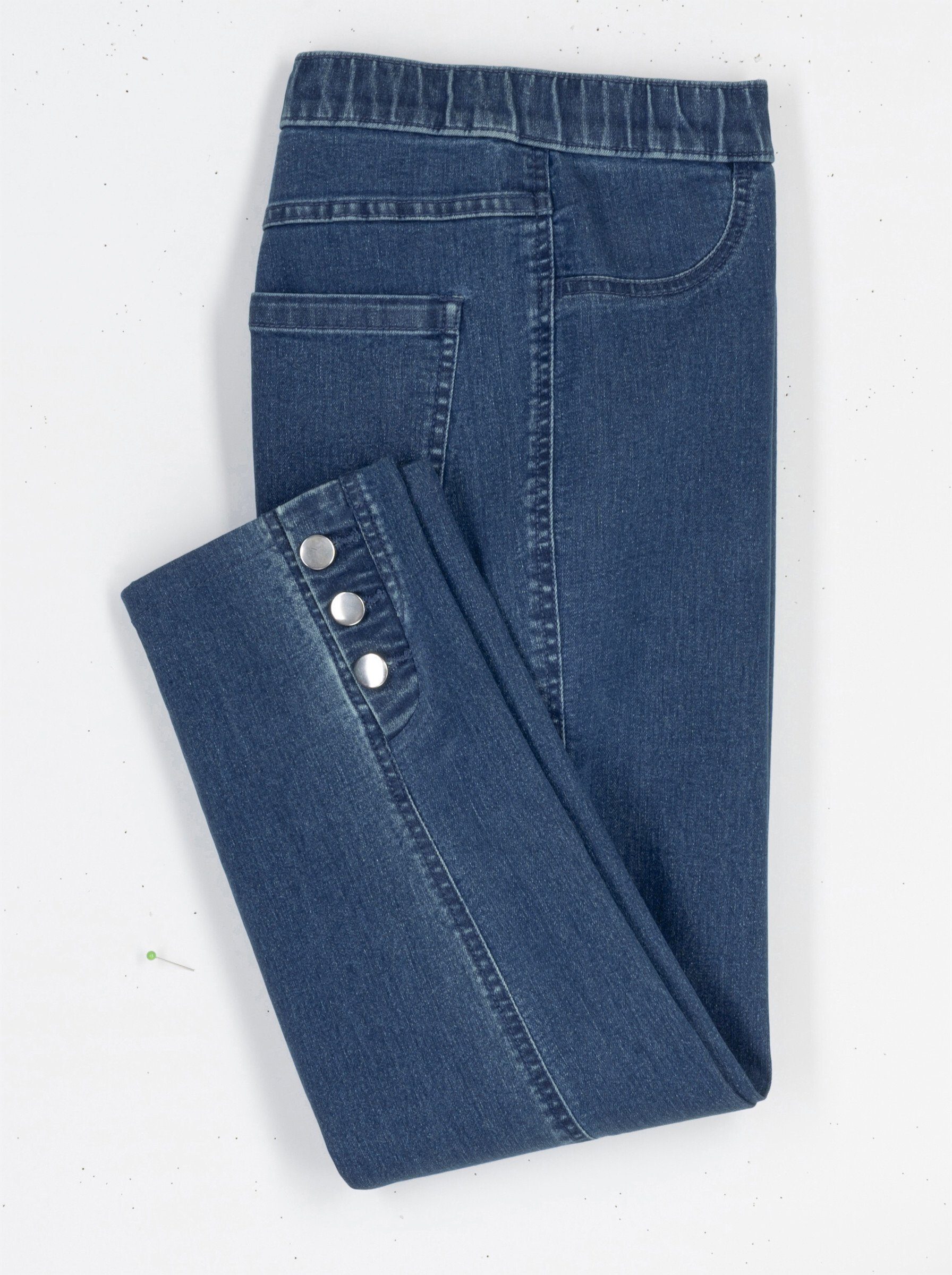 Bequeme Jeans 7/8-Jeans komfortabel