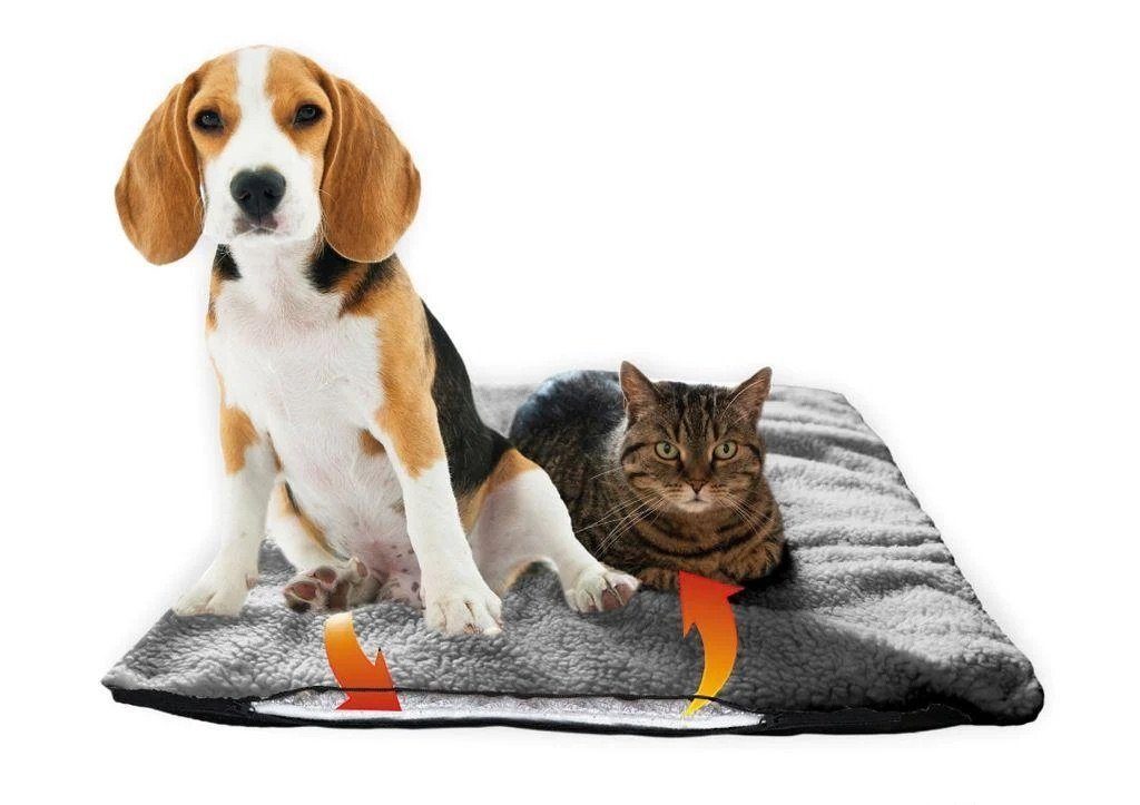riijk Tierdecke Heizdecke, Plüsch, selbstheizende Hundedecke günstig online kaufen